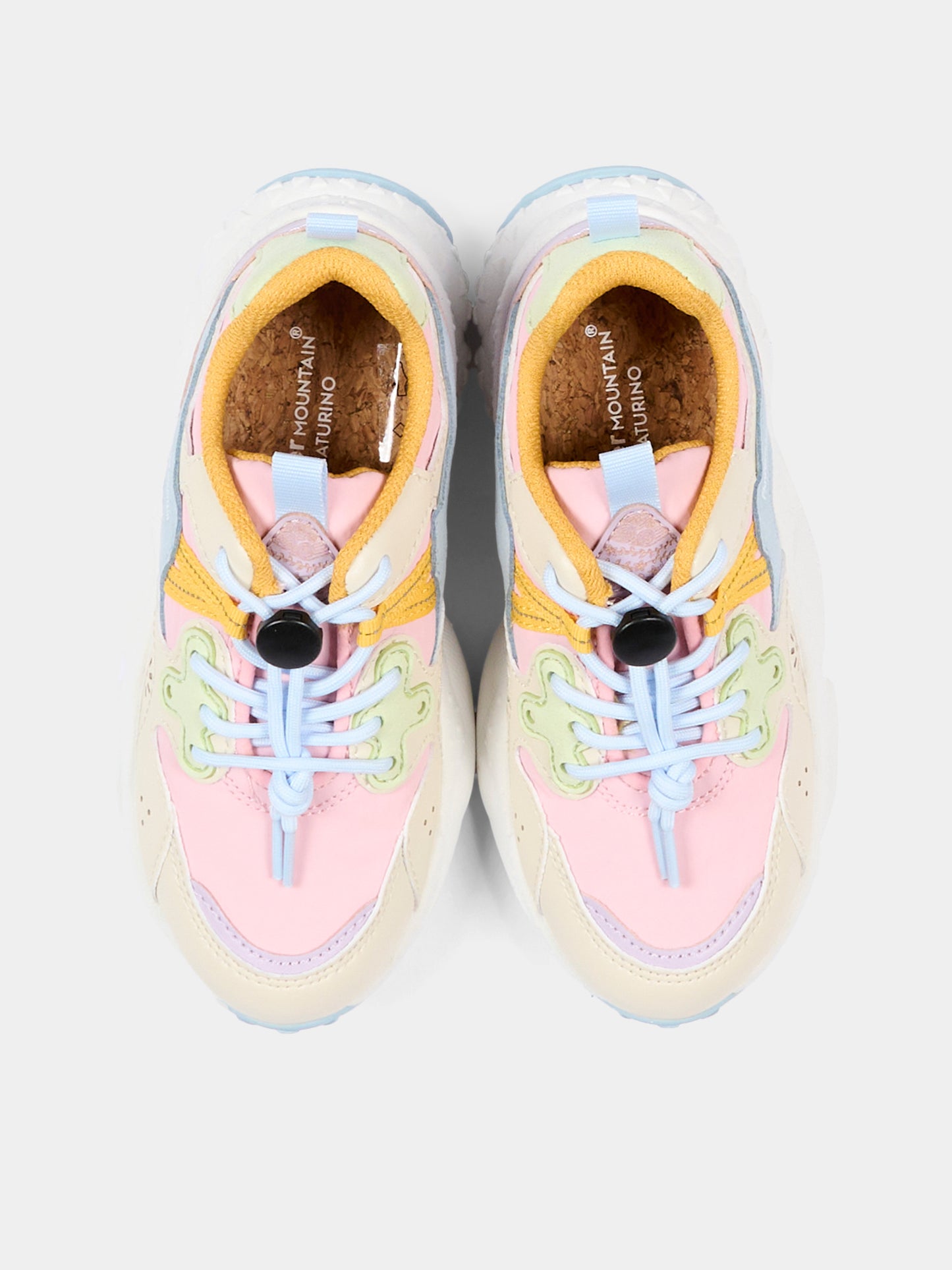 Sneakers multicolor Yamano 3 Junior per bambina,Flower Mountain,1M22 001 2015497 21