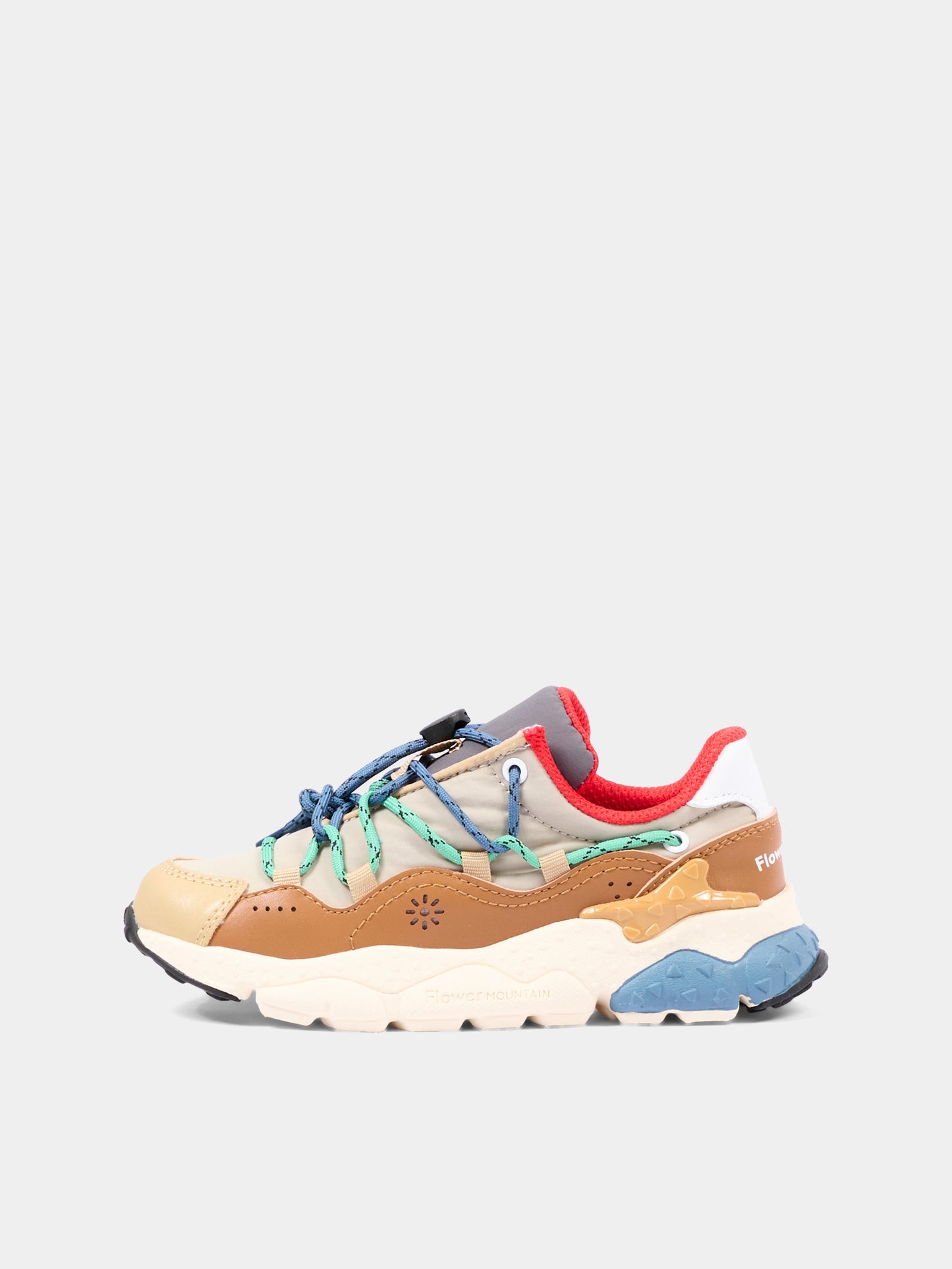 Sneakers multicolor Raikiri Junior per bambino,Flower Mountain,2D28 001 2015499 31