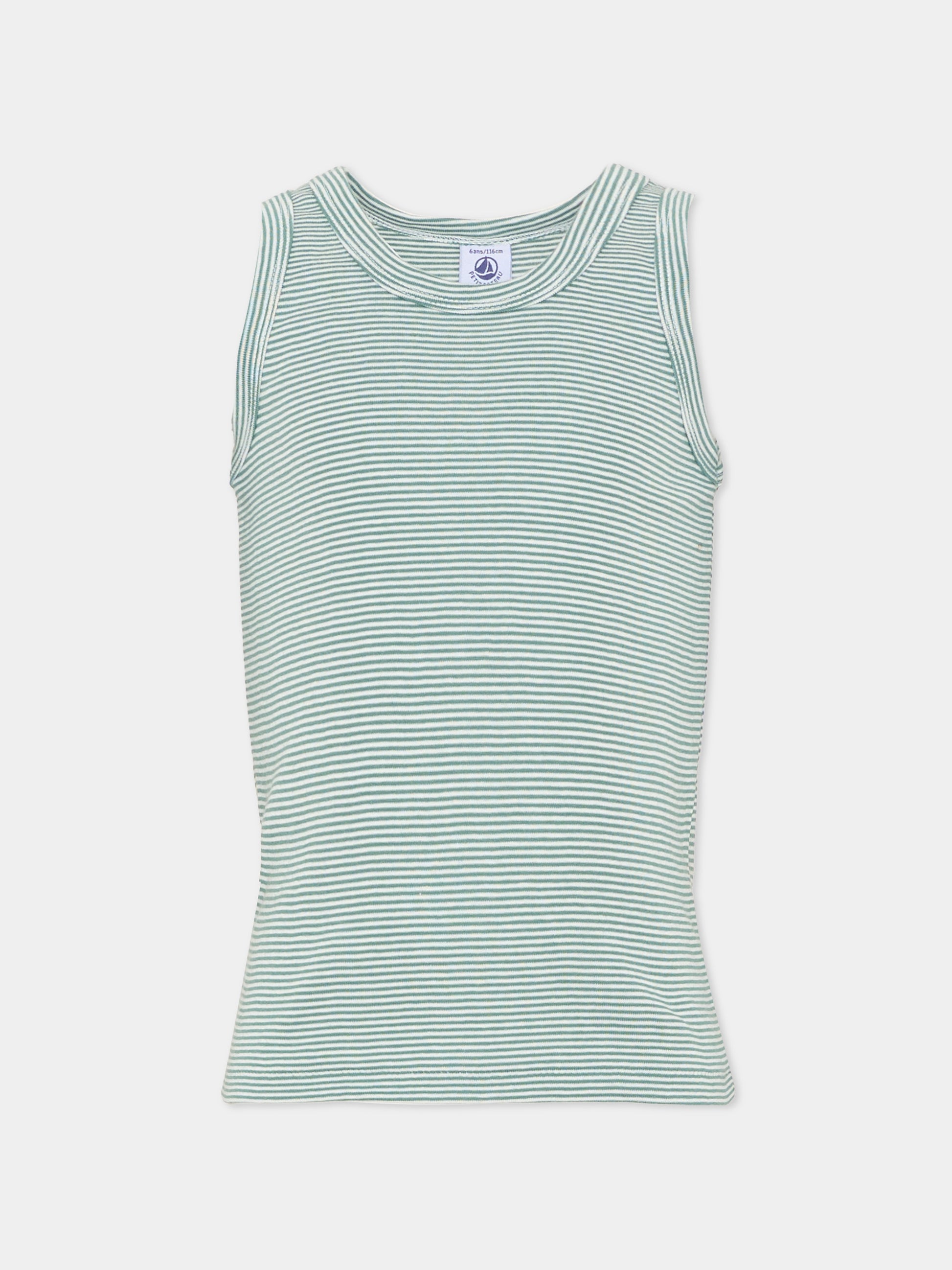 Set canottiere multicolor per bambino con stampa savana,Petit Bateau,A0FLG VARIANTE 1 00