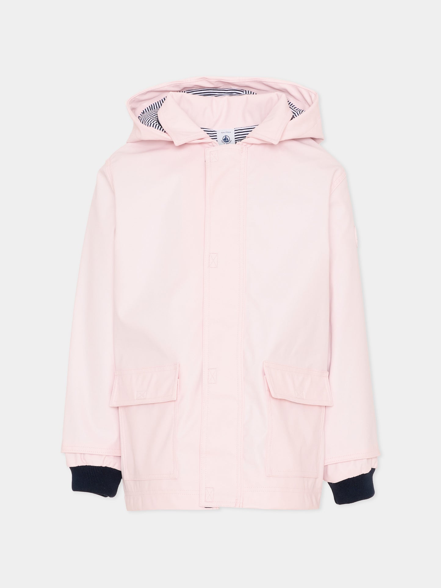 Giacca a vento rosa per bambina,Petit Bateau,A0FJK BARELY 05