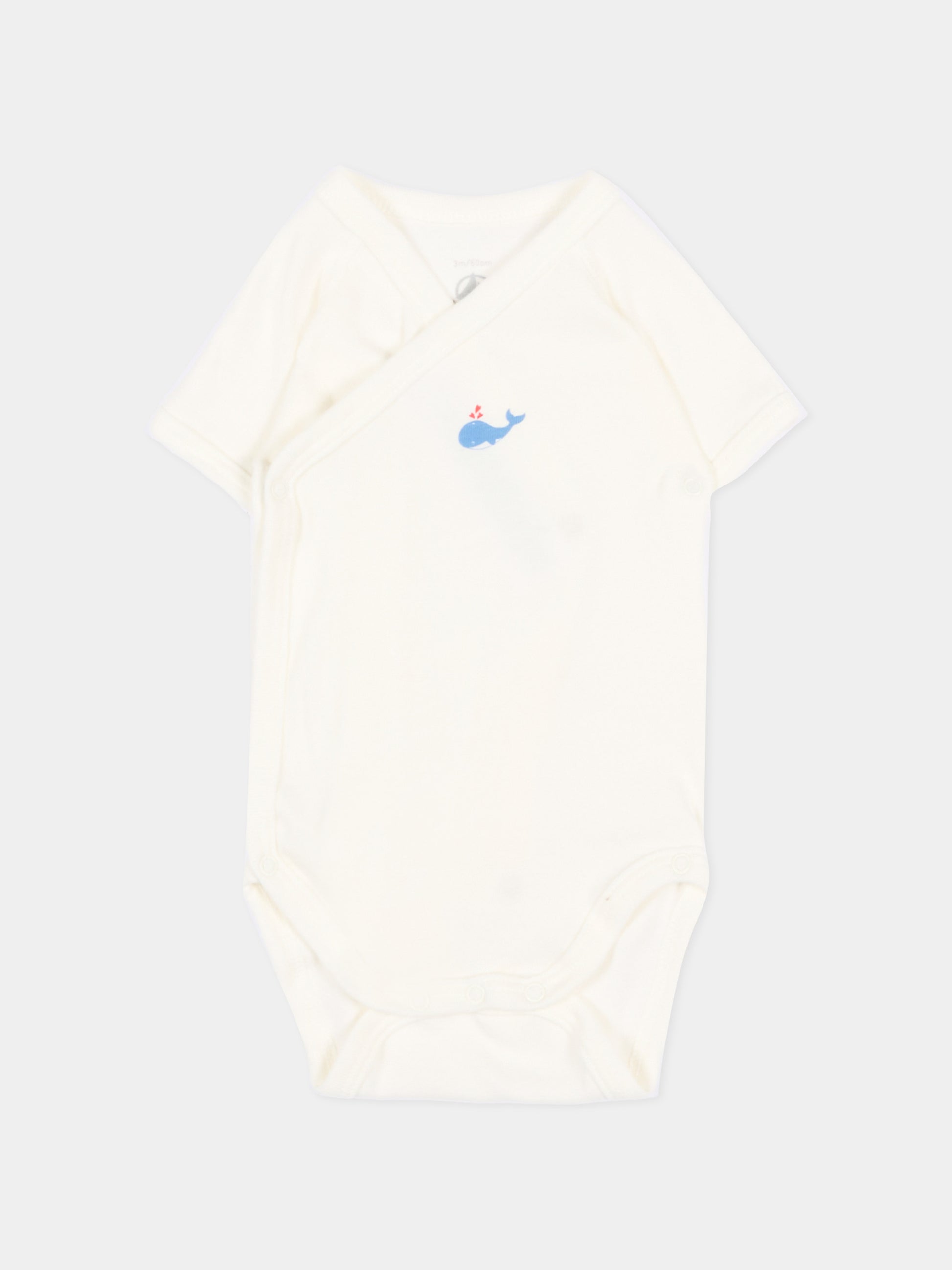 Body celeste per neonato con balene,Petit Bateau,A0FAR VARIANTE 1 00
