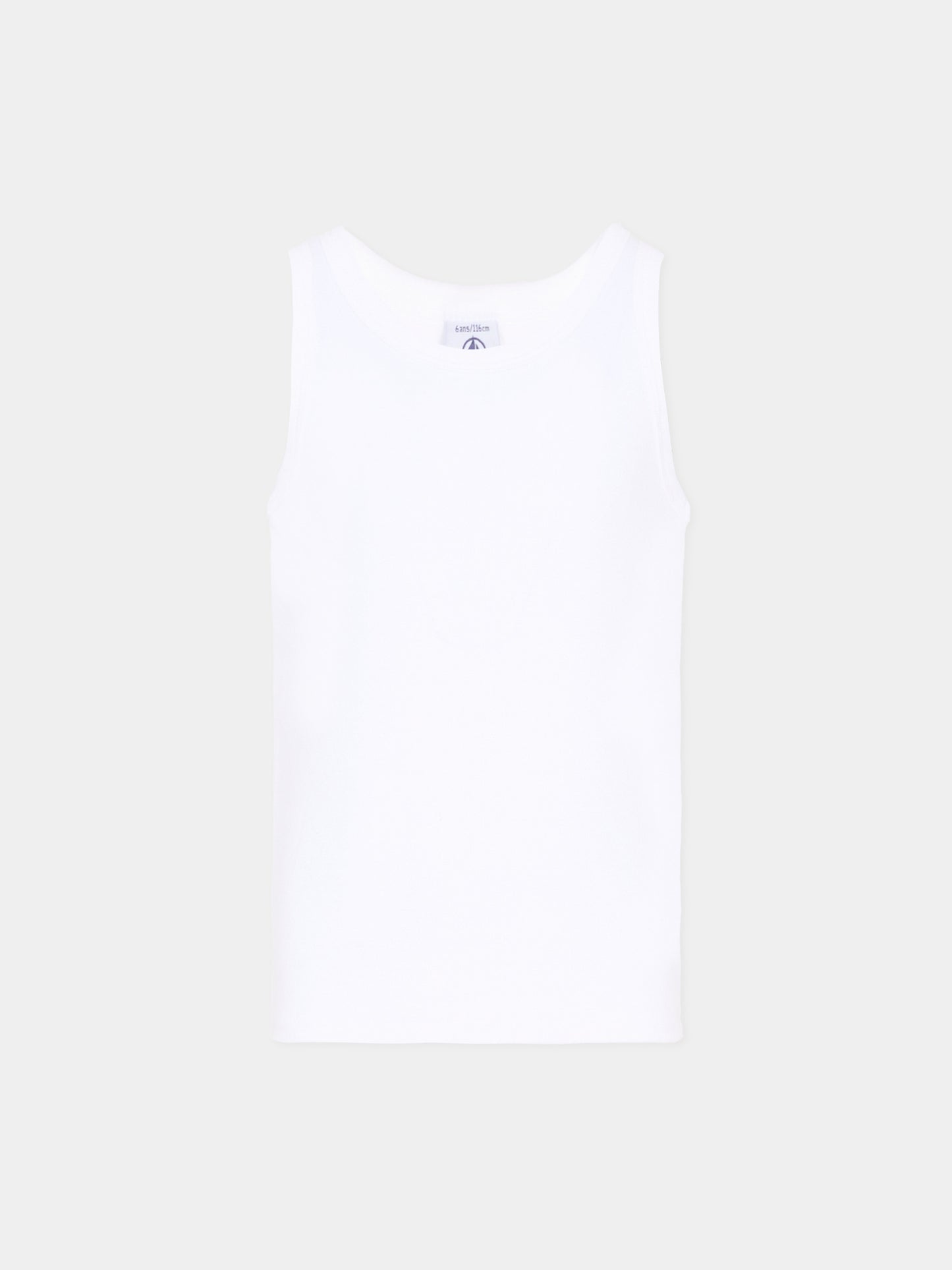 Set canottiere bianca per bambino,Petit Bateau,A0BN1 VARIANTE 1 00