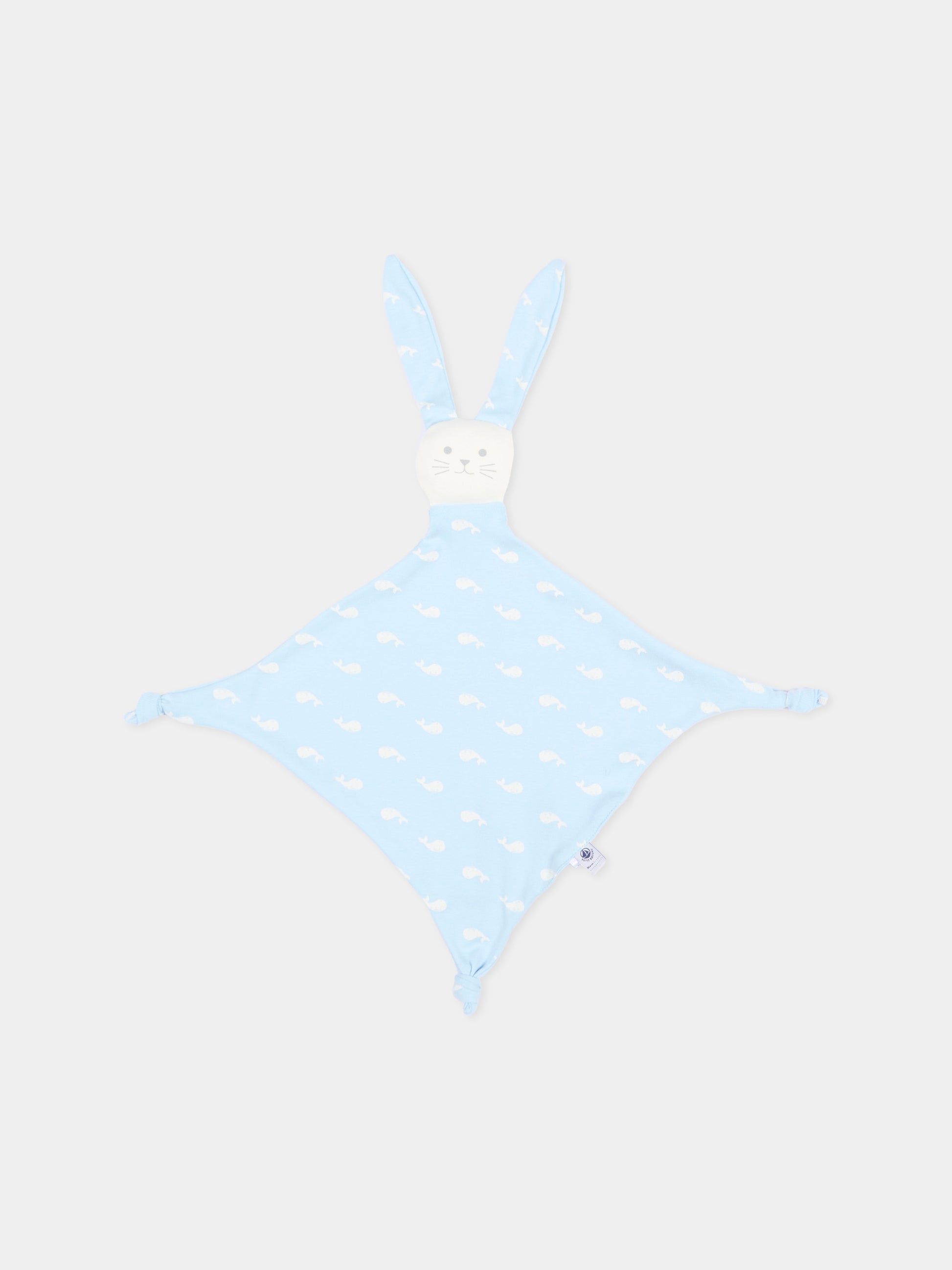 Pagliaccetto celeste per neonato con doudou,Petit Bateau,A0FT0 TOUDOU/MARSHMALLOW 01