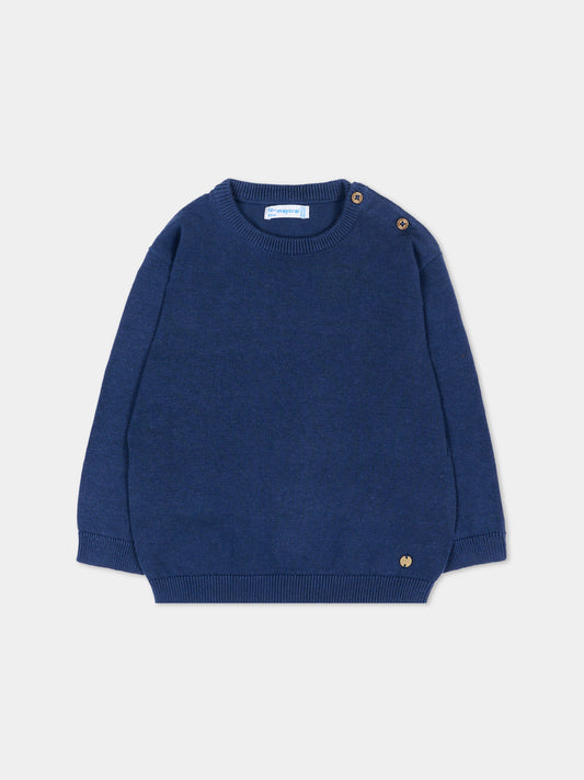 Maglione blu per neonato,Mayoral,303 036