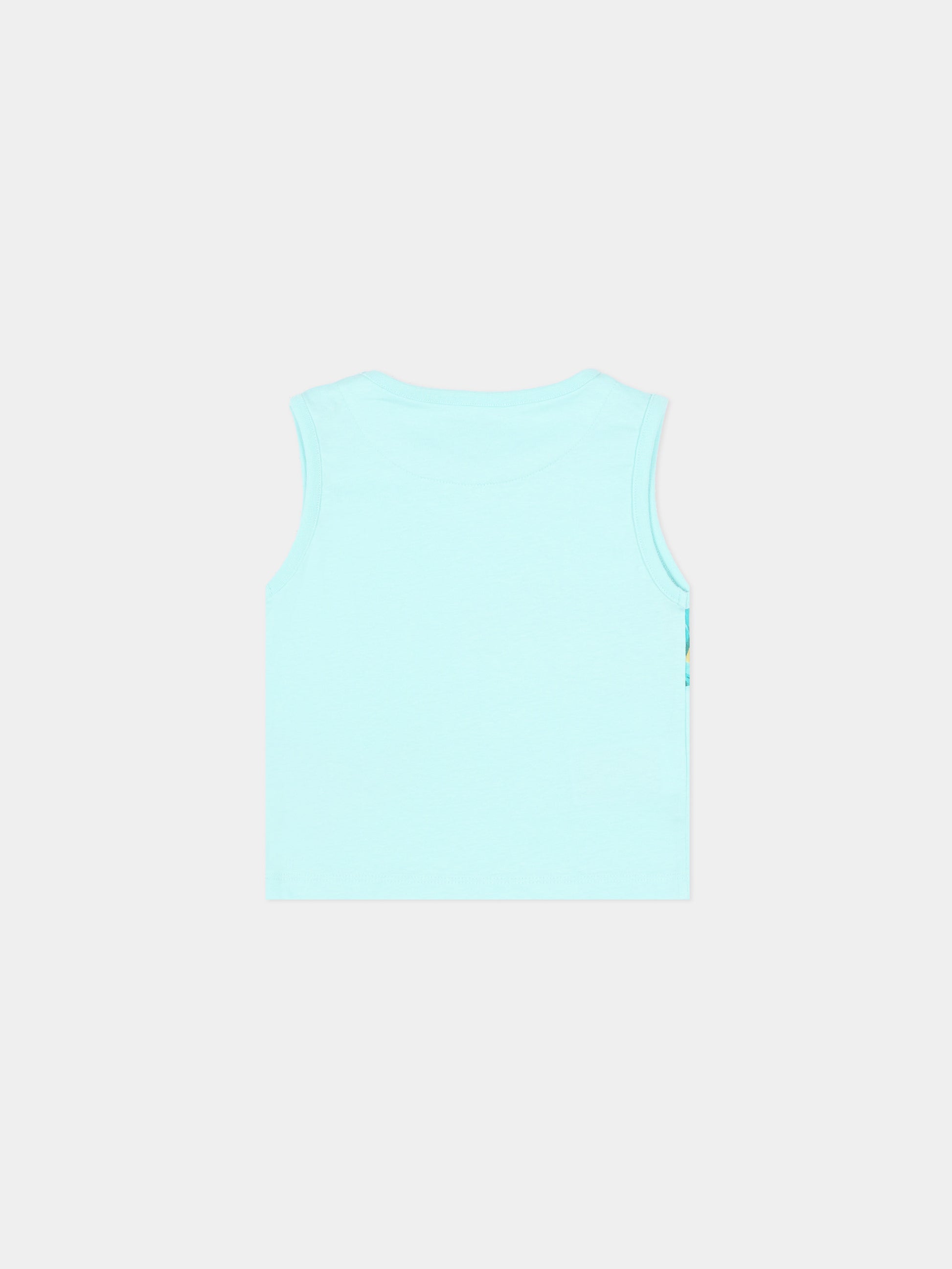 Completo sportivo turchese per neonato con stampe,Mayoral,1673 057