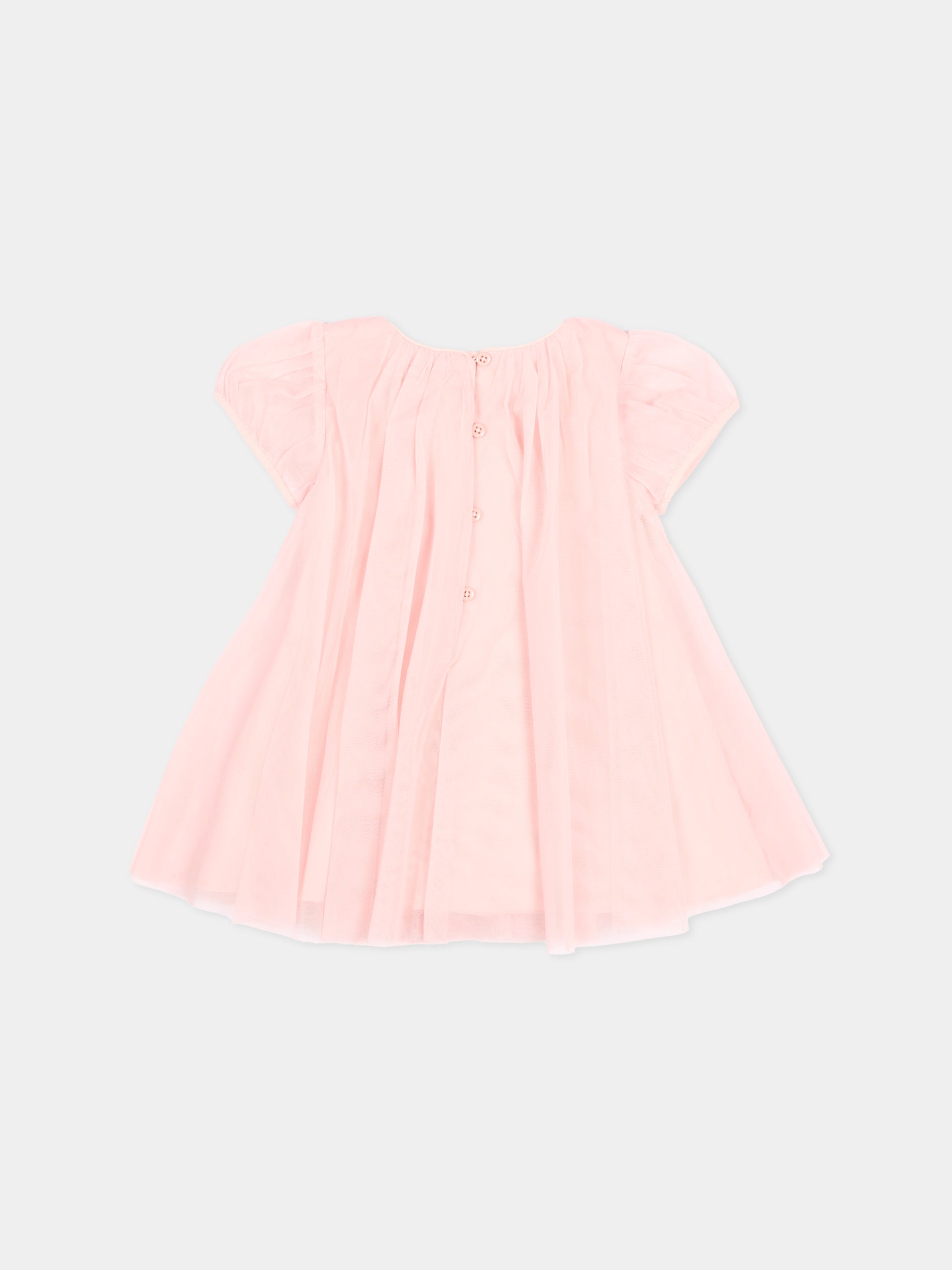 Abito rosa per neonata con borsetta,Mayoral,1917 046