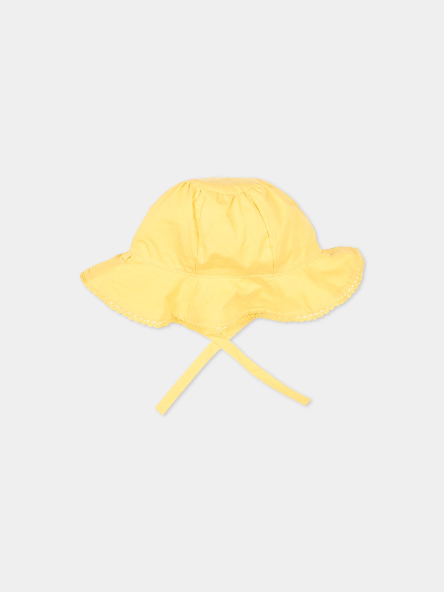 Cloche gialla per neonata con margherite,Mayoral,10144 047