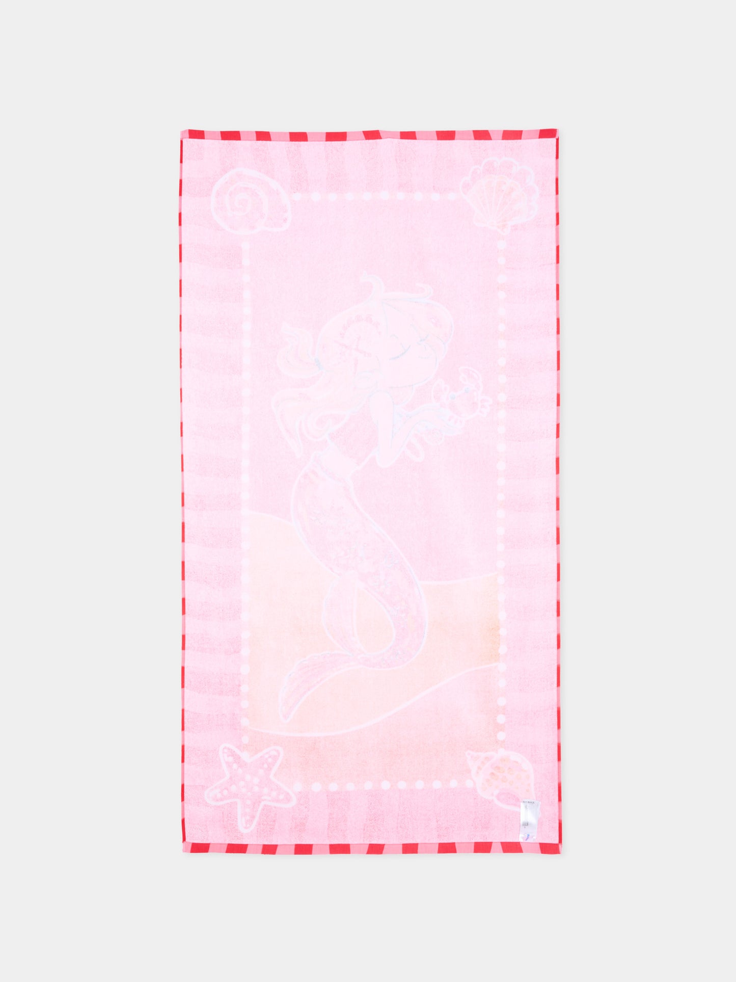 Telo mare rosa per bambina con sirena,Mayoral,10225 052