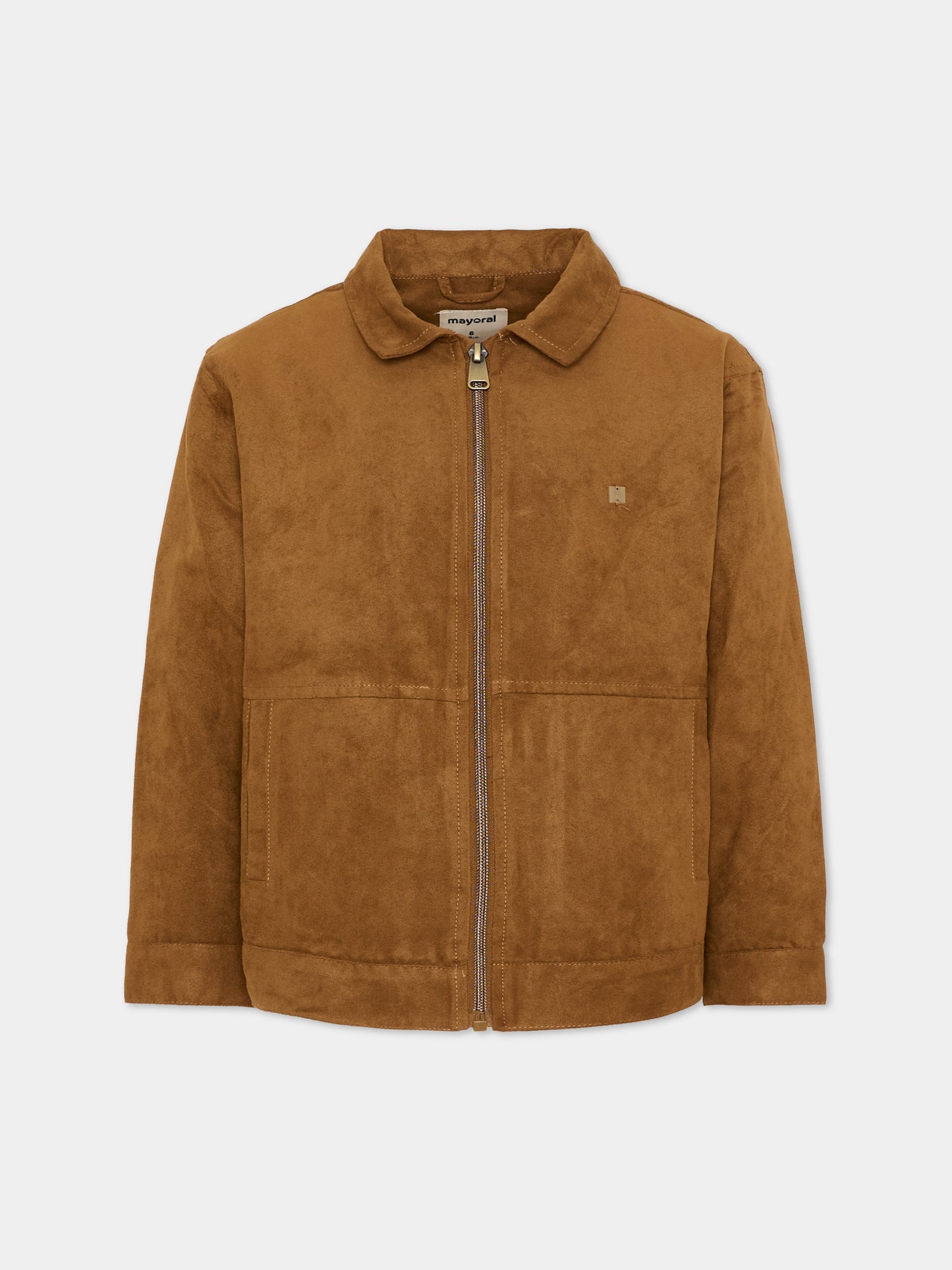 Giubbotto marrone per bambino,Mayoral,3438 075