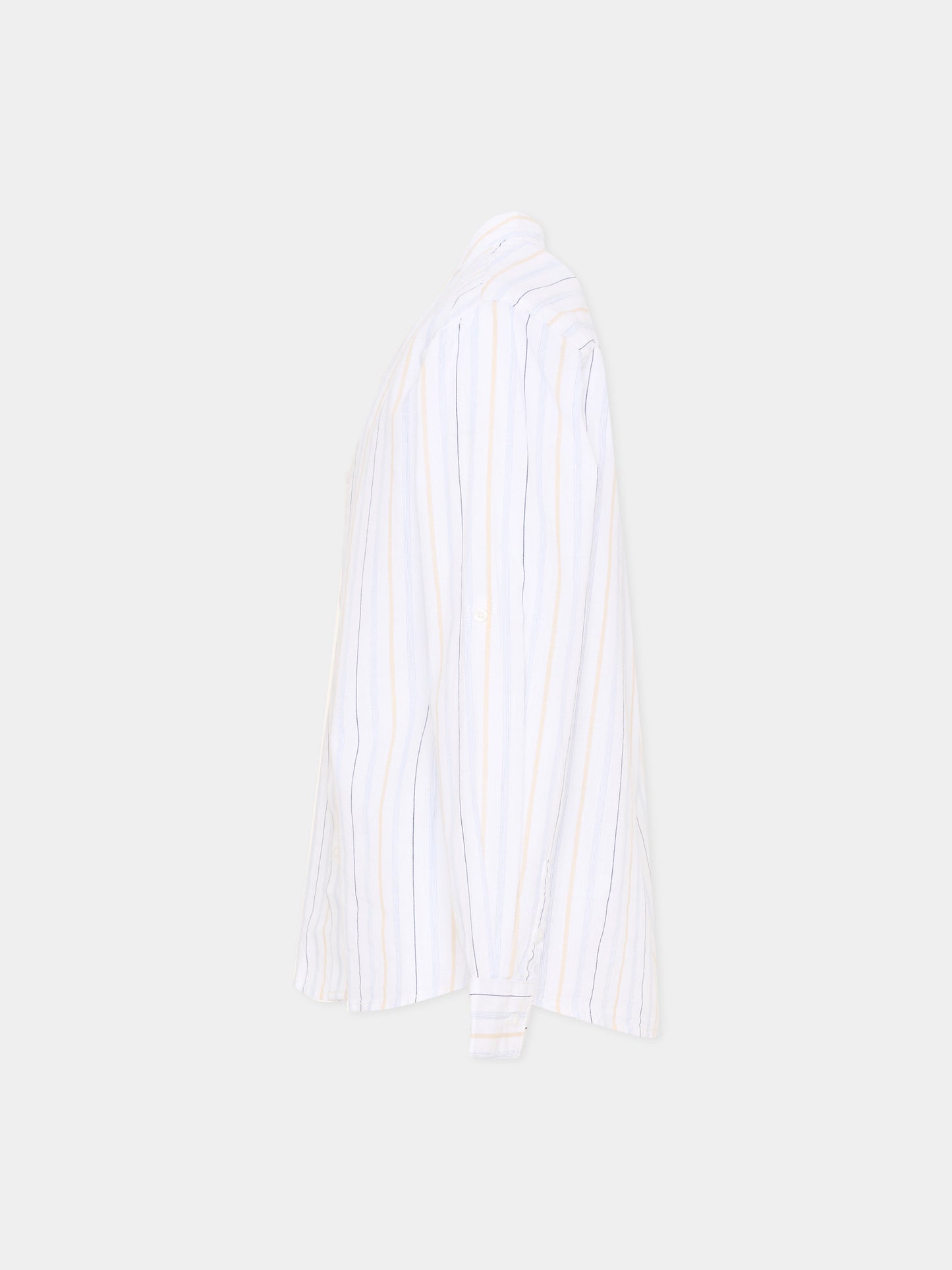 Camicia celeste a righe per bambino,Mayoral,6176 013