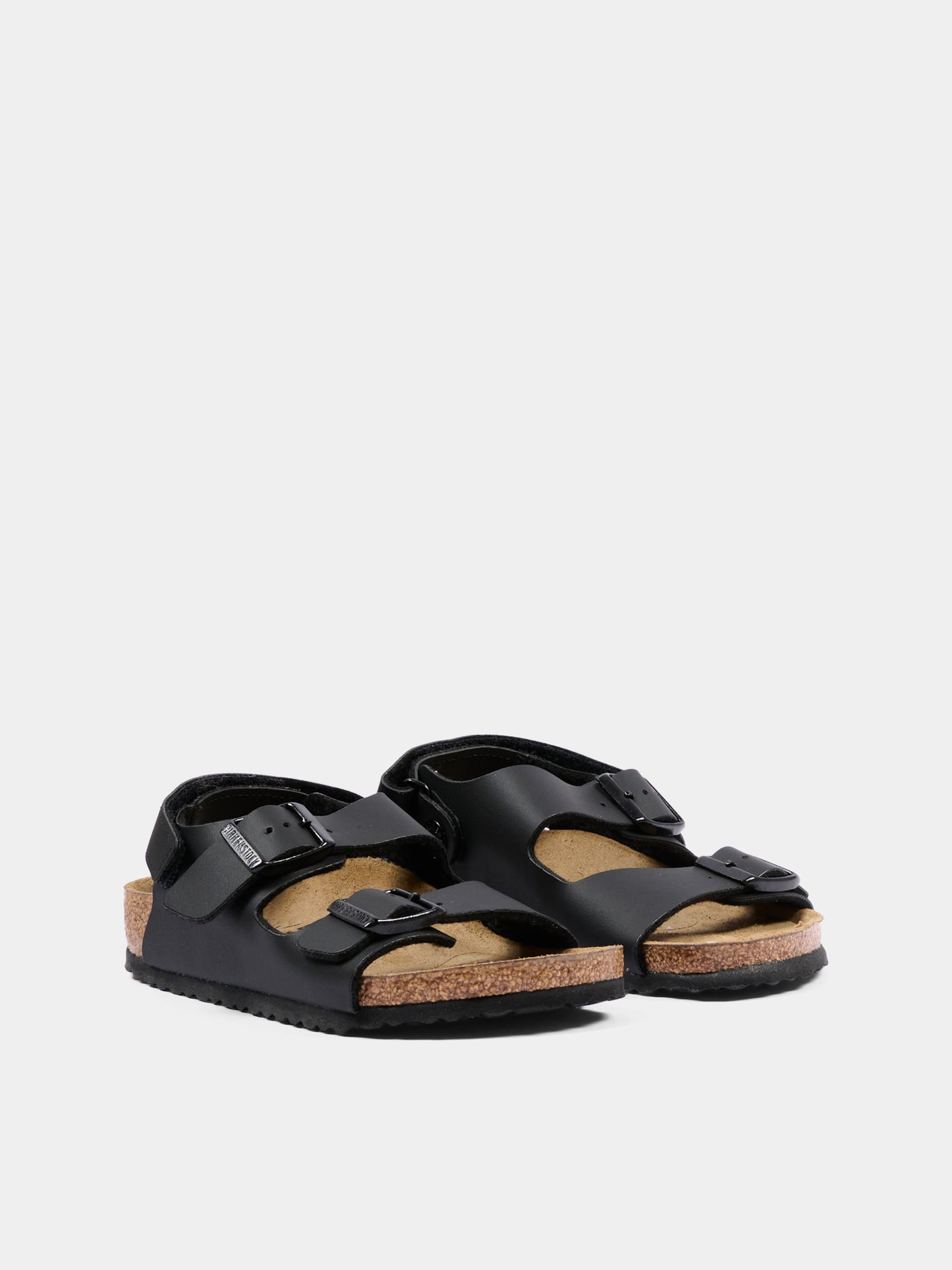 Sandali neri Milano per bambini,Birkenstock,1032009 MILANO