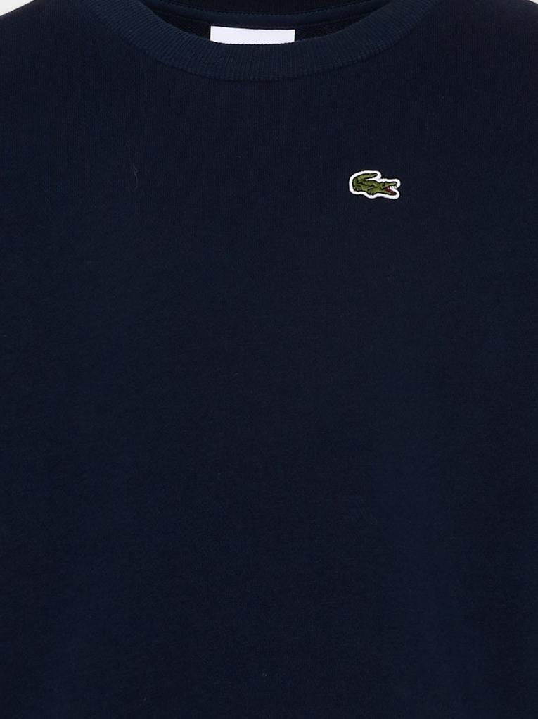 Felpa blu per bambini con logo,Lacoste,7581 UGW