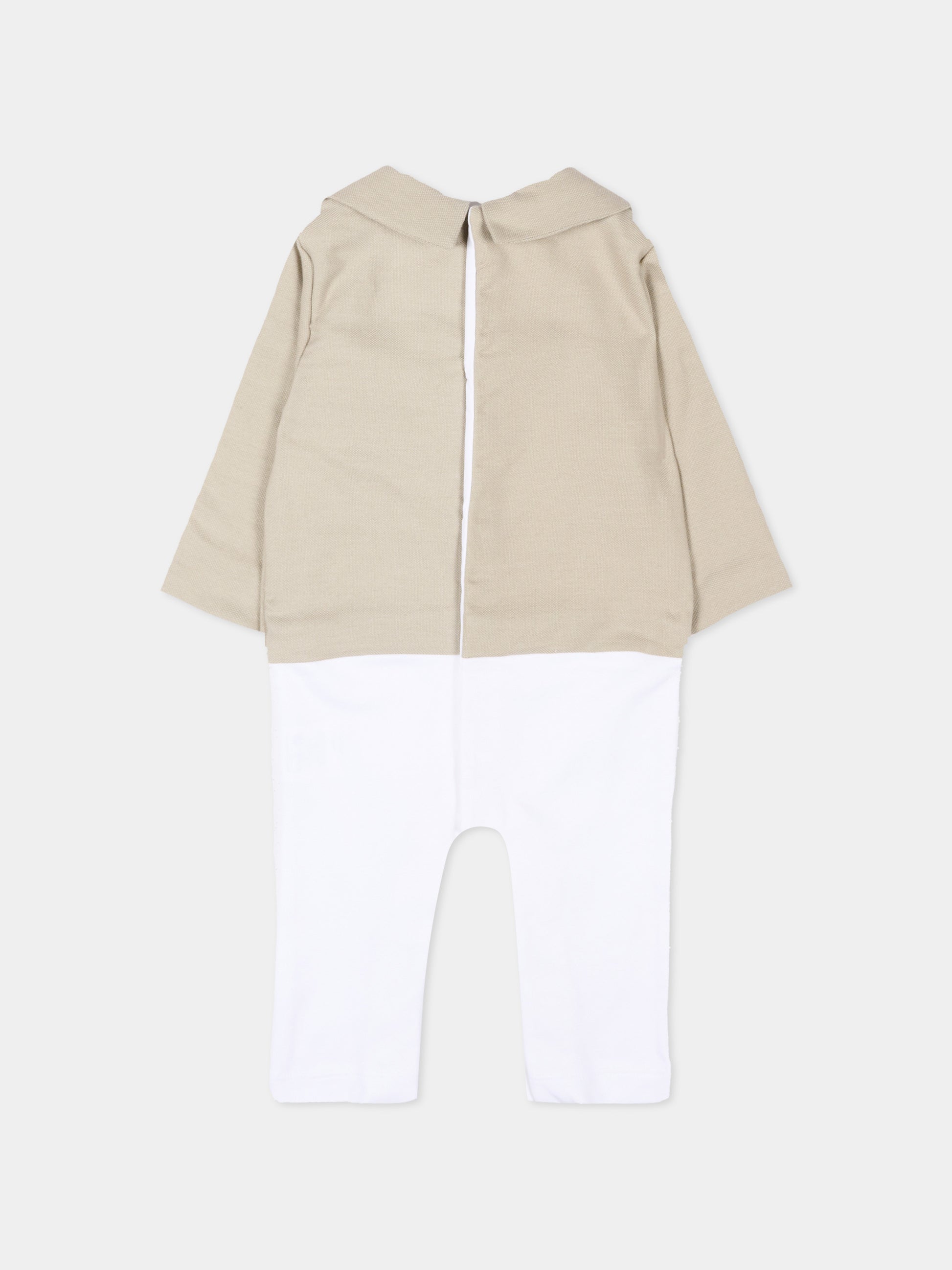 Completo elegante beige per neonato,Patachou,PAP MC4233395 061