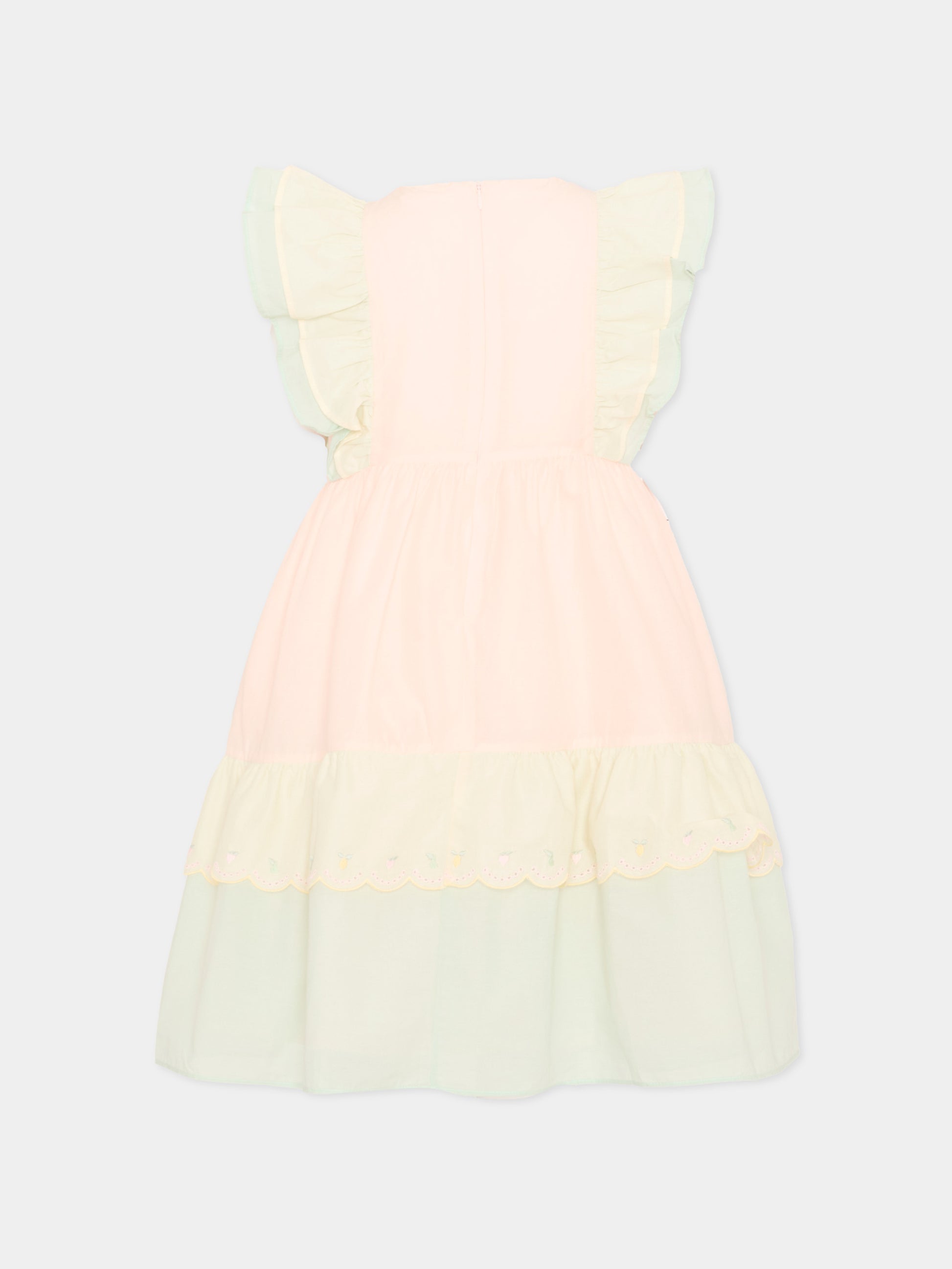 Abito elegante multicolor per bambina,Patachou,PAP VET4233220 026