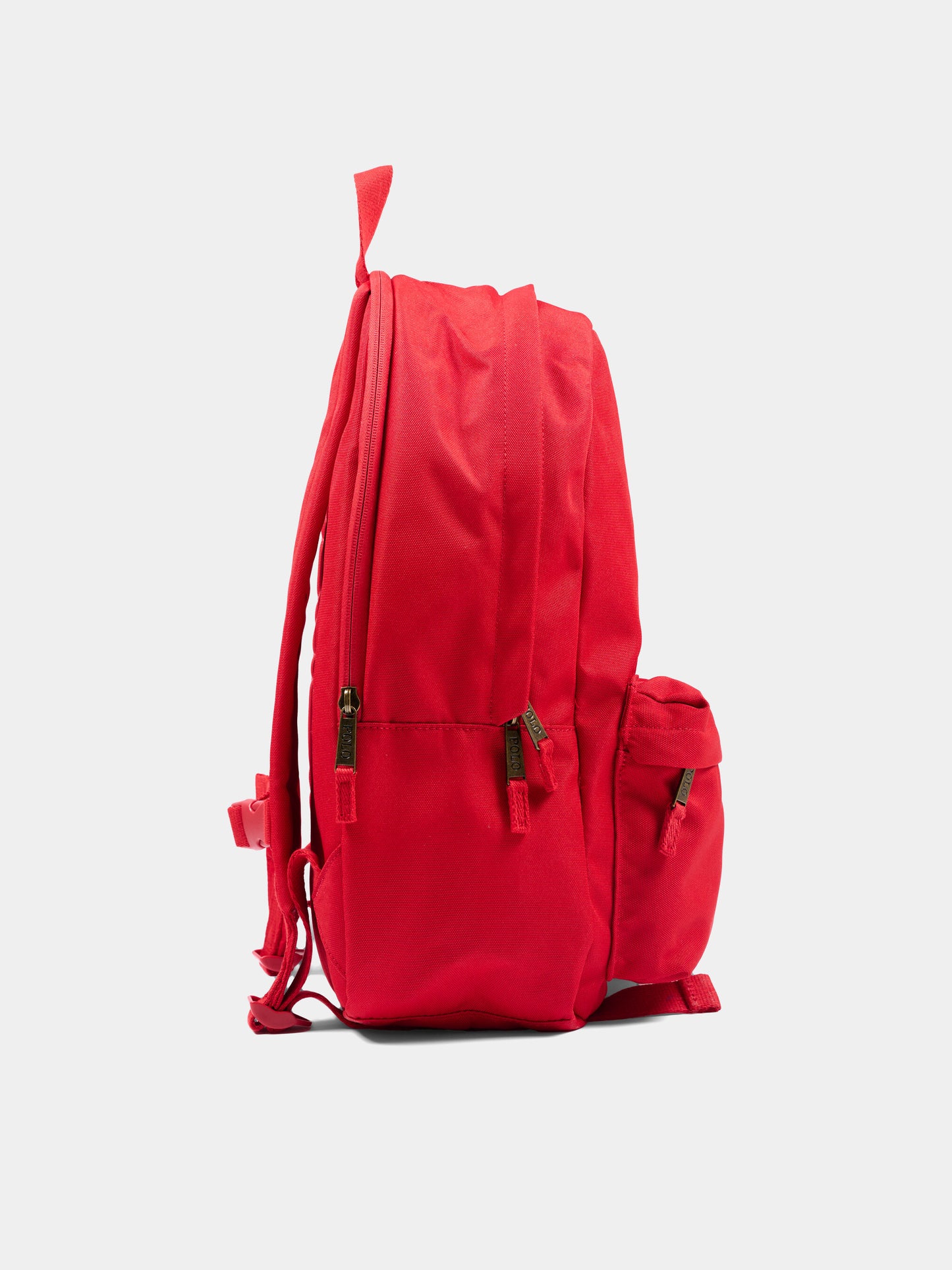 Zaino rosso per bambini con logo,Ralph Lauren Kids,9AR151 R2Z