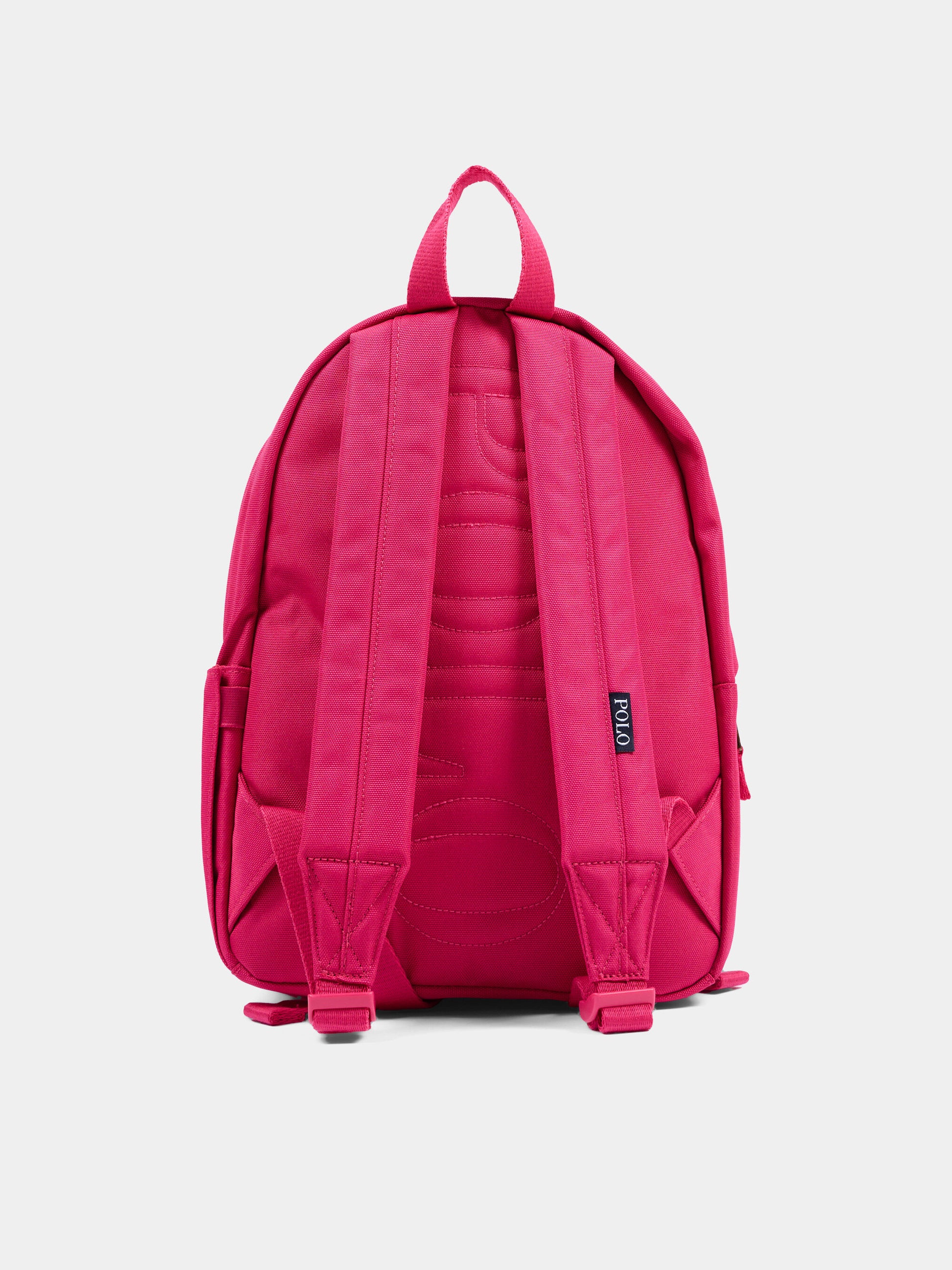 Zaino fucsia per bambina con logo,Ralph Lauren Kids,9AR187 ADP