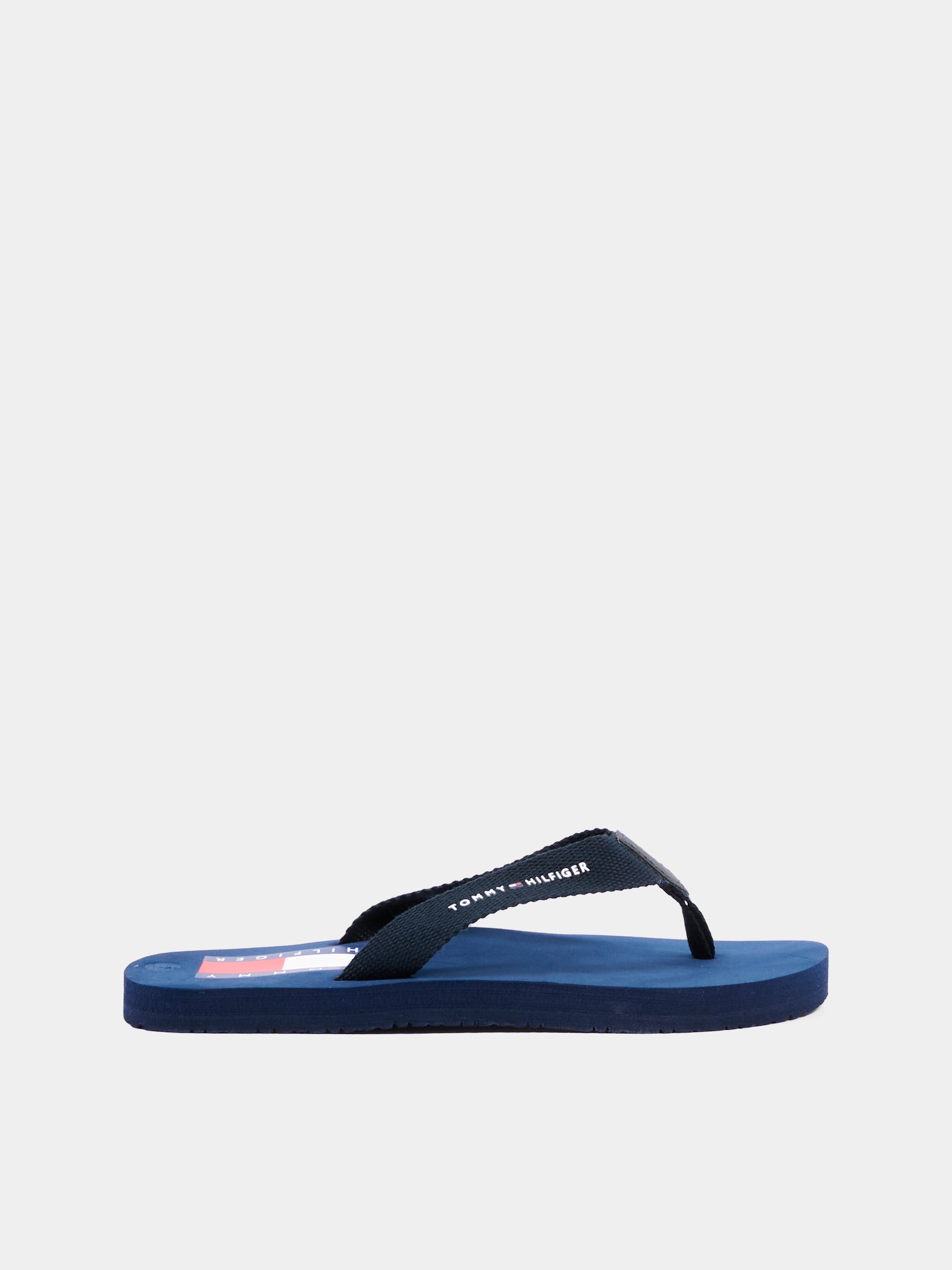 Infradito blu per bambini con logo,Tommy Hilfiger Junior,T3X8 34408 0058800