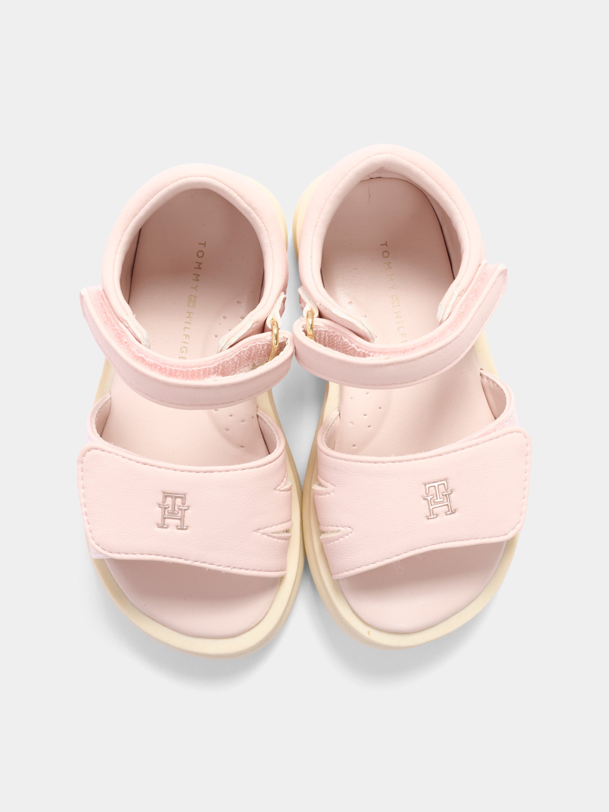 Sandali rosa per bambina con logo,Tommy Hilfiger Junior,T1A2 34273 0326302