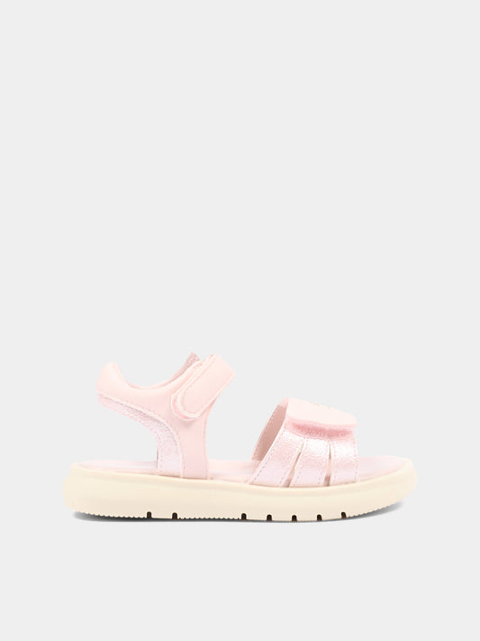 Sandali rosa per bambina con logo,Tommy Hilfiger Junior,T1A2 34274 0326302