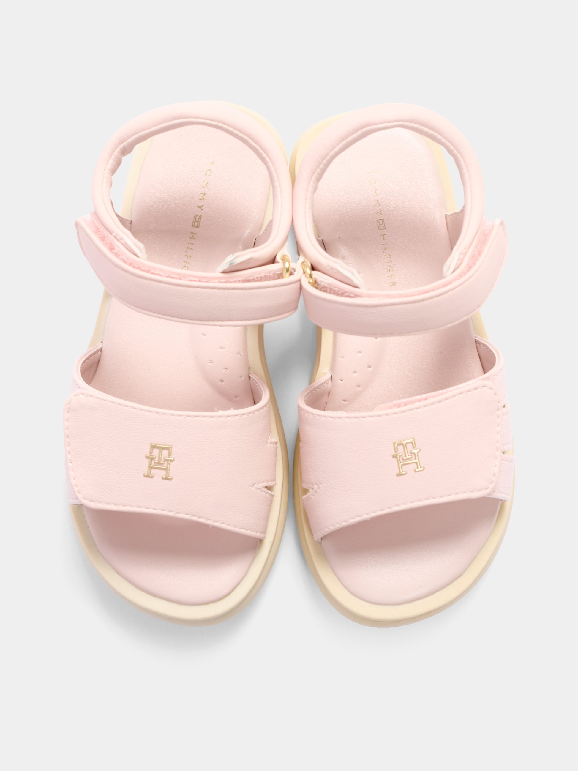 Sandali rosa per bambina con logo,Tommy Hilfiger Junior,T1A2 34274 0326302