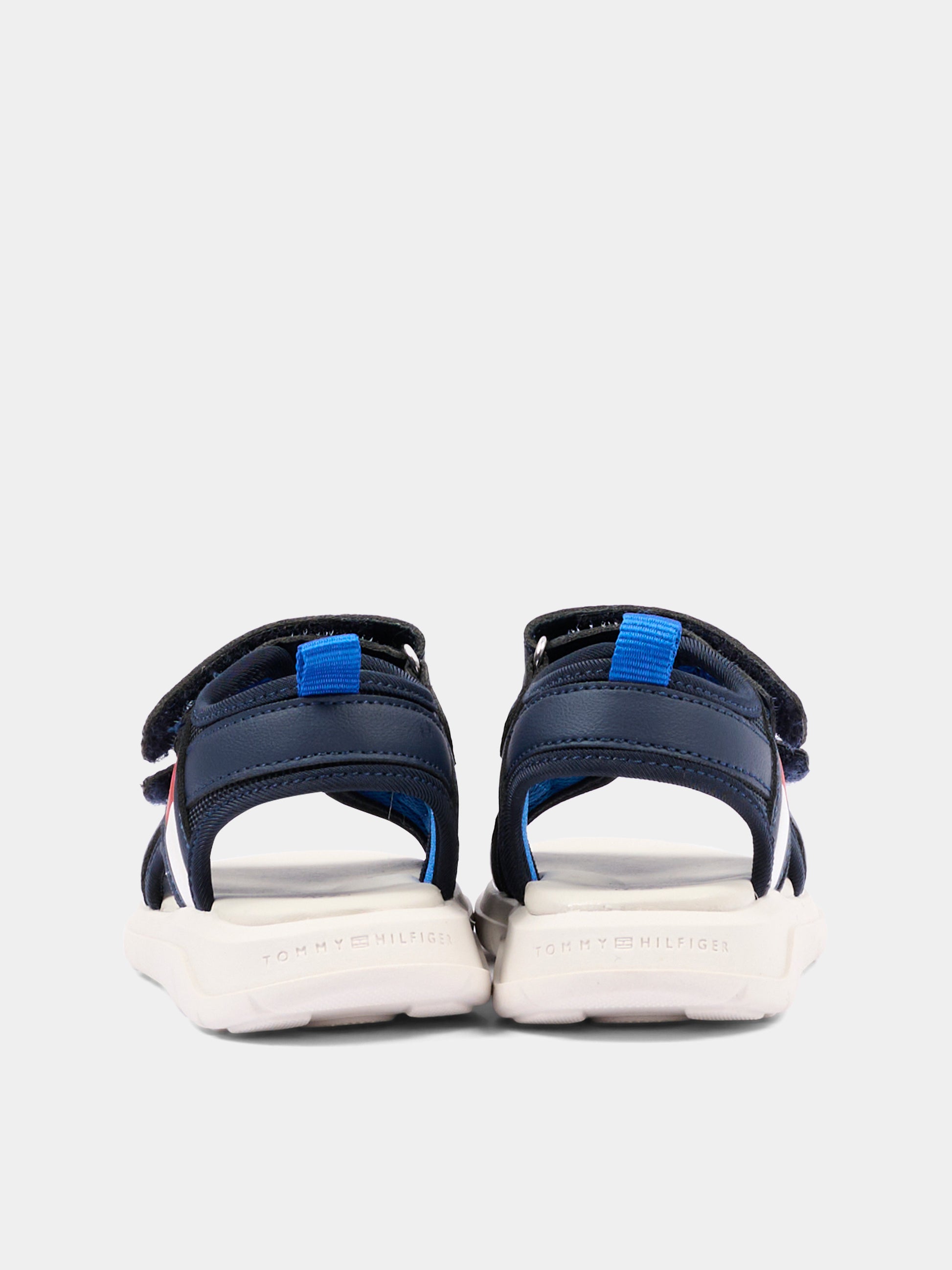 Sandali blu per bambino con logo,Tommy Hilfiger Junior,T1B2 34386 1591800