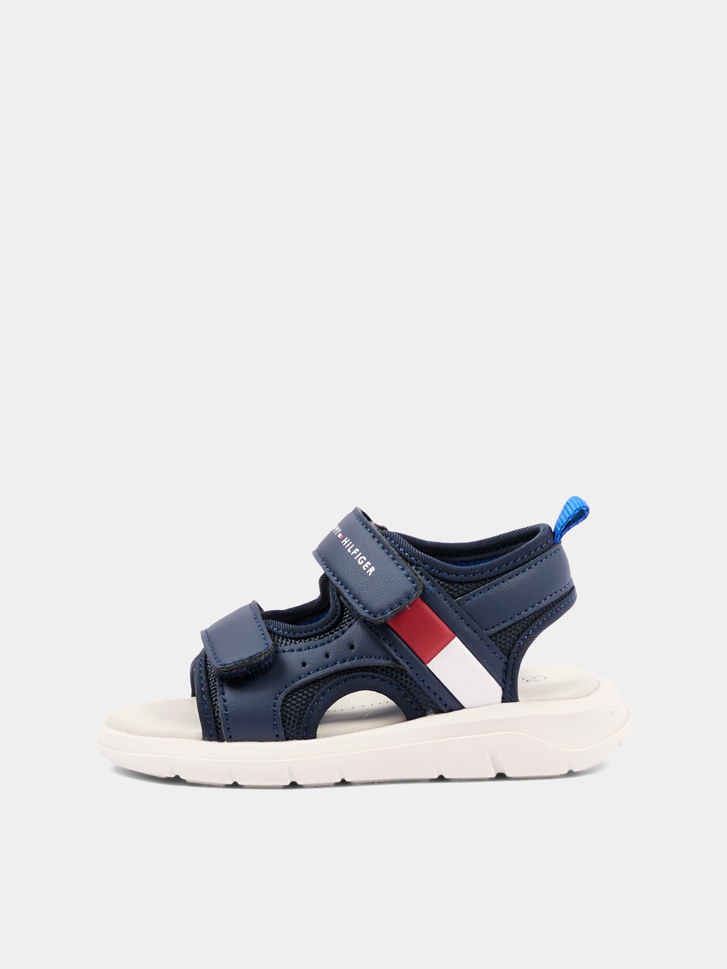 Sandali blu per bambino con logo,Tommy Hilfiger Junior,T1B2 34386 1591800