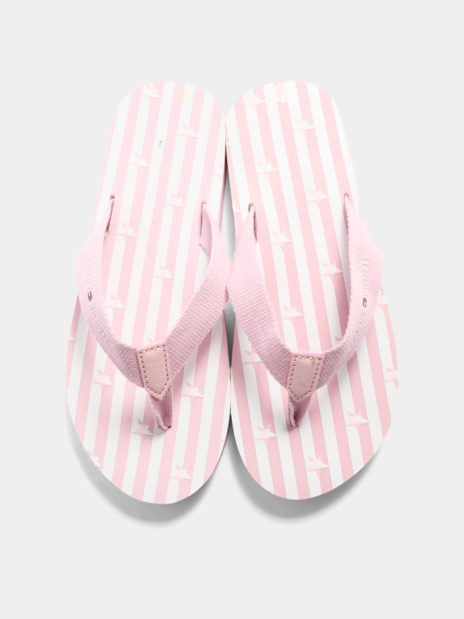 Infradito rosa per bambina con logo,Tommy Hilfiger Junior,T3A8 34326 0058302