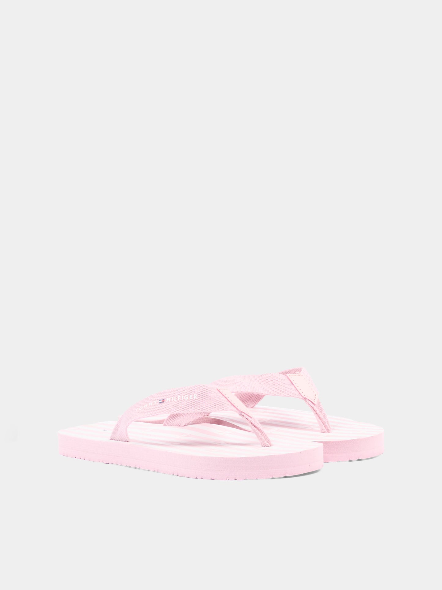 Infradito rosa per bambina con logo,Tommy Hilfiger Junior,T3A8 34326 0058302