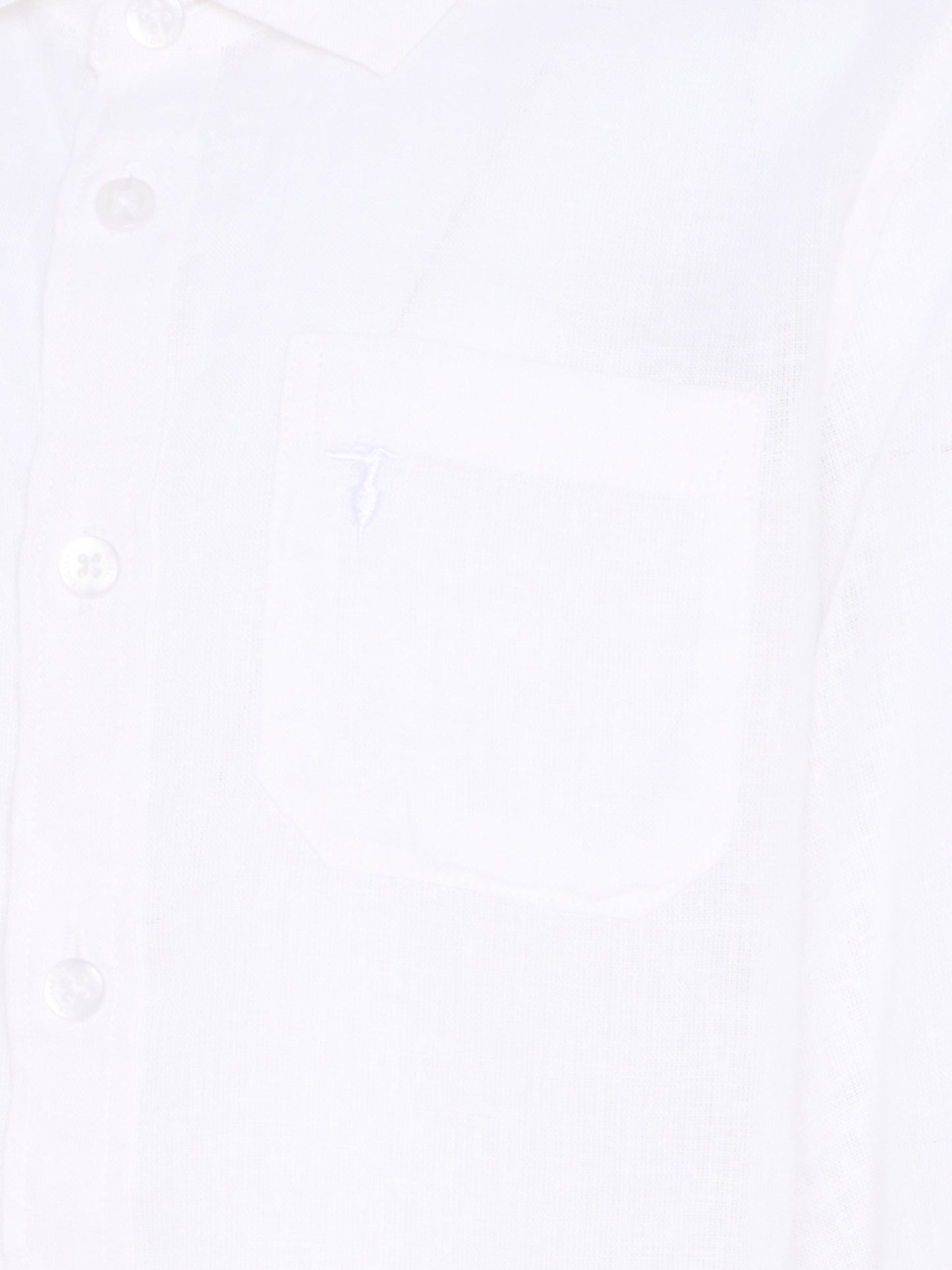 Camicia bianca per bambino con levriero,Trussardi Junior,TBP26065CA WHITE