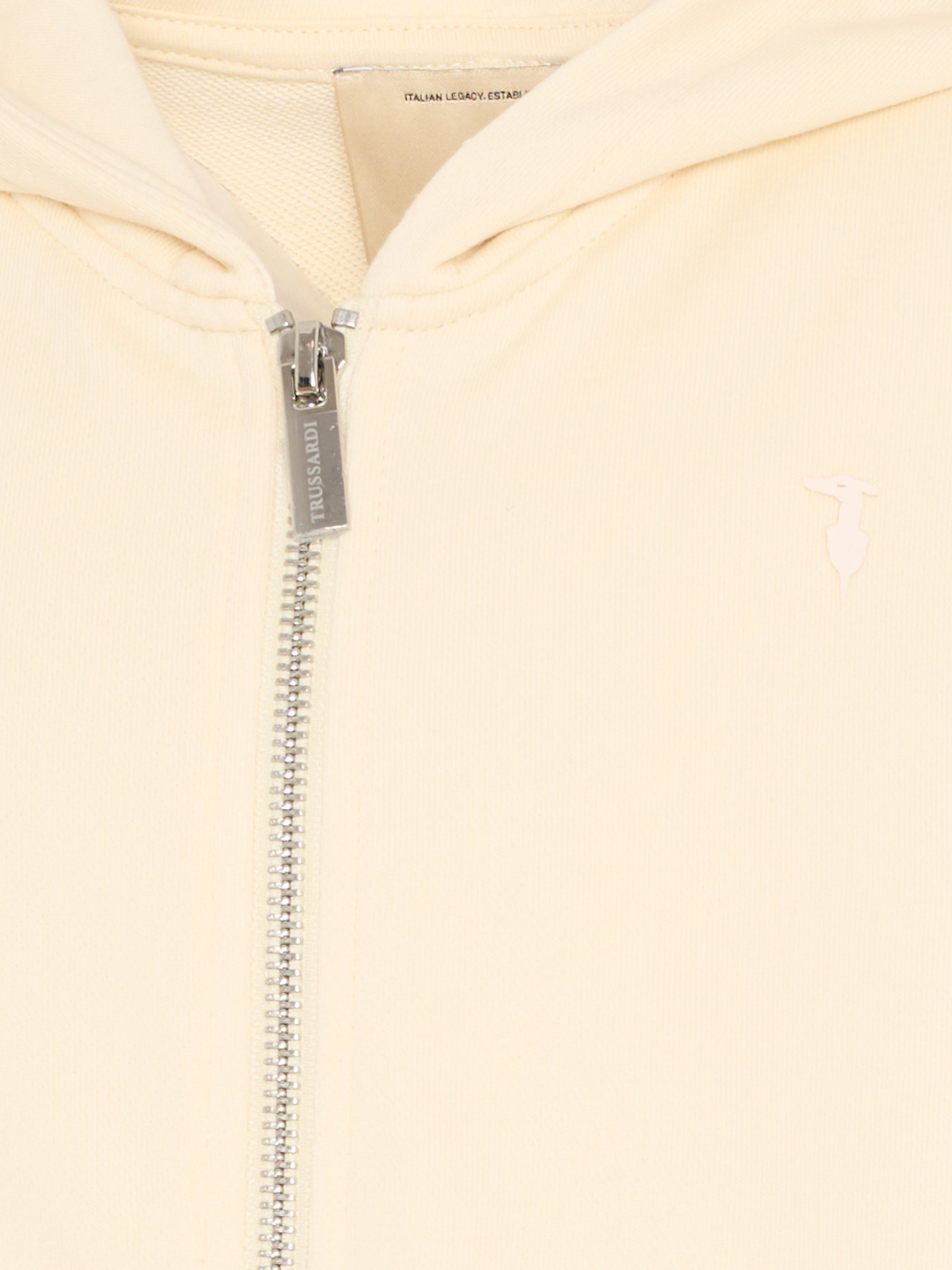 Completo sportivo beige per bambino con logo,Trussardi Junior,TBP26009CF BEIGE NEW ECRU