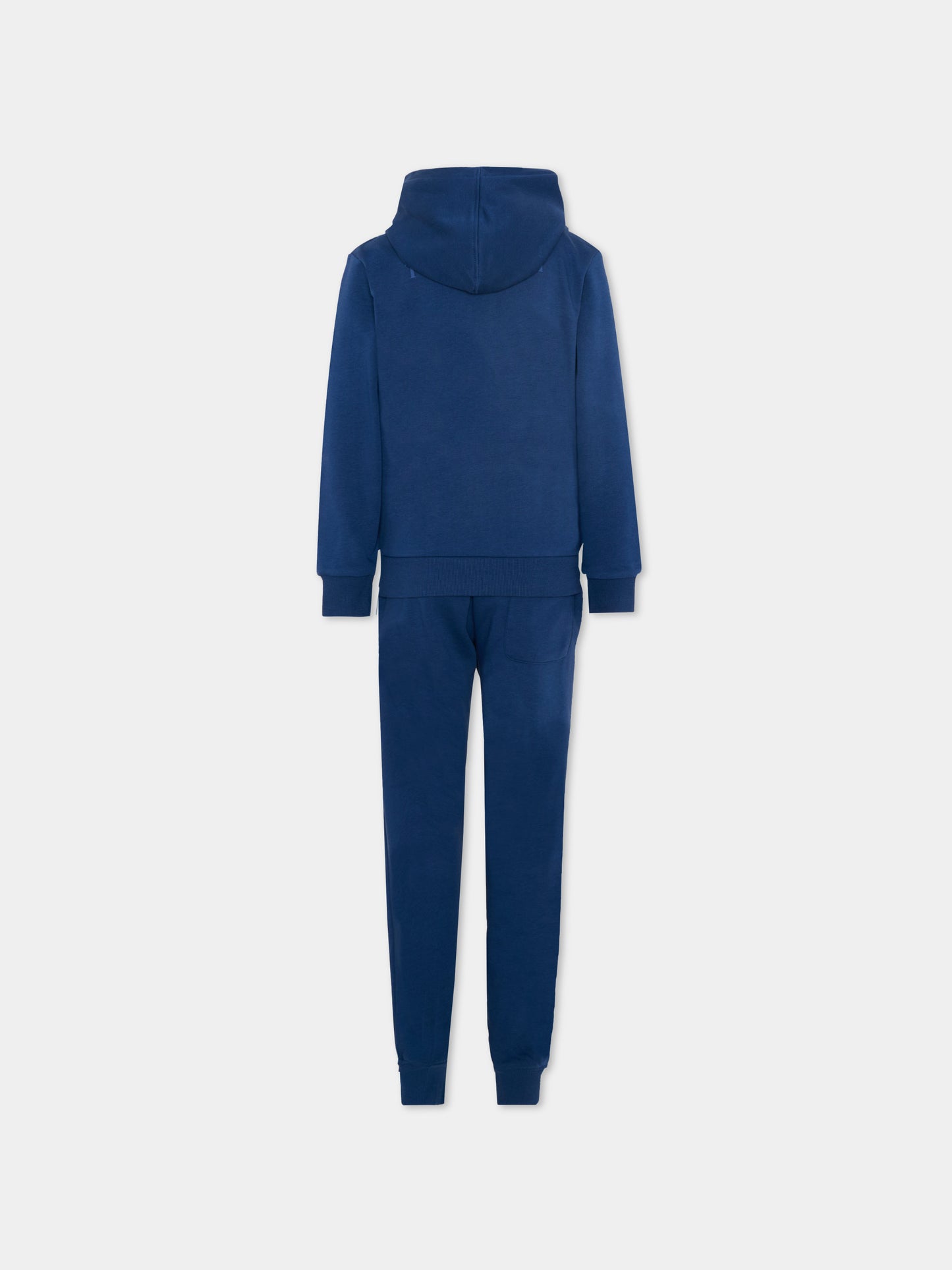 Completo sportivo blu per bambino con logo,Trussardi Junior,TBP26009CF BLUE ESTATE