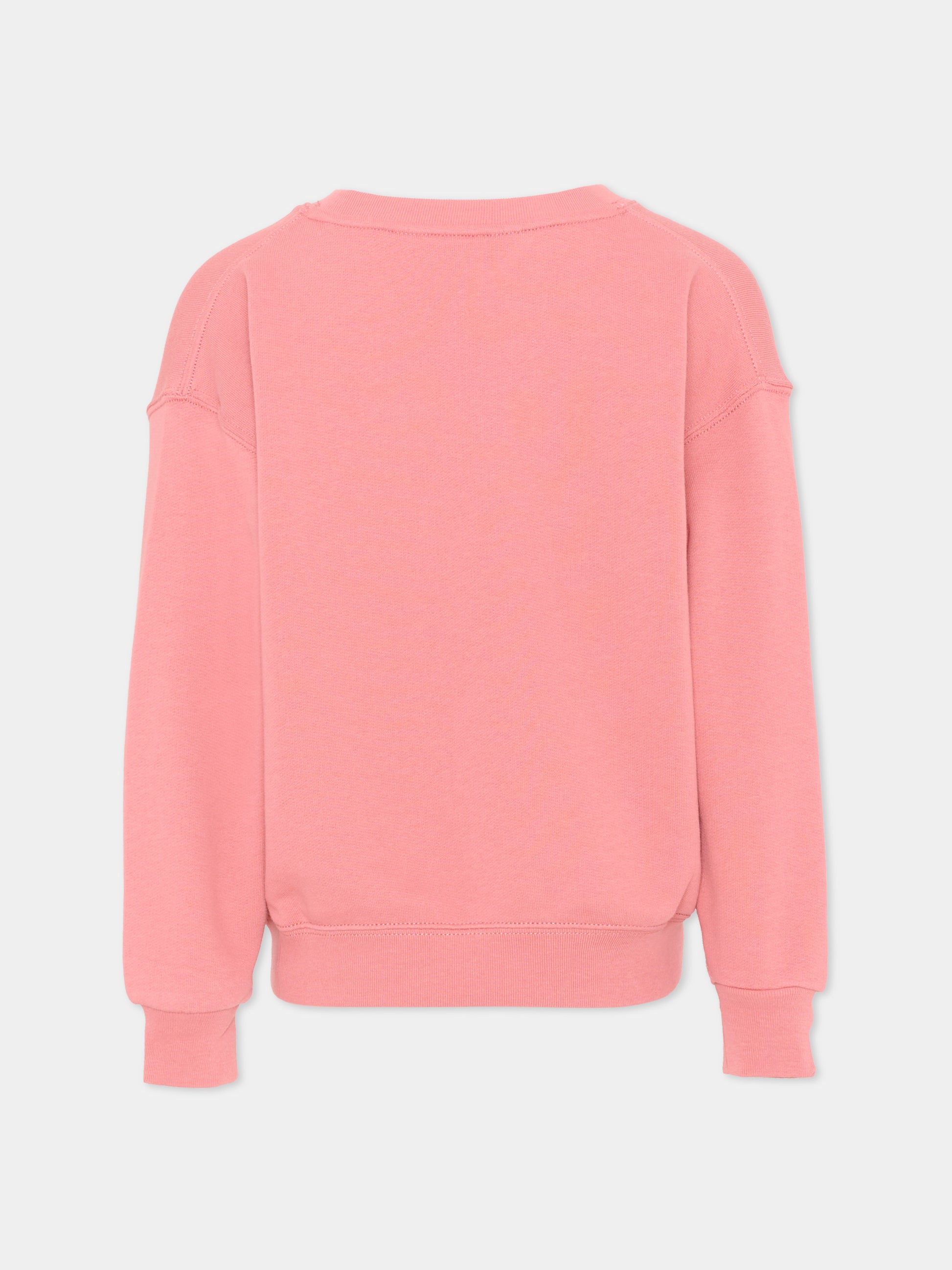 Felpa rosa Polo Bear per bambina,Ralph Lauren Kids,A11783001