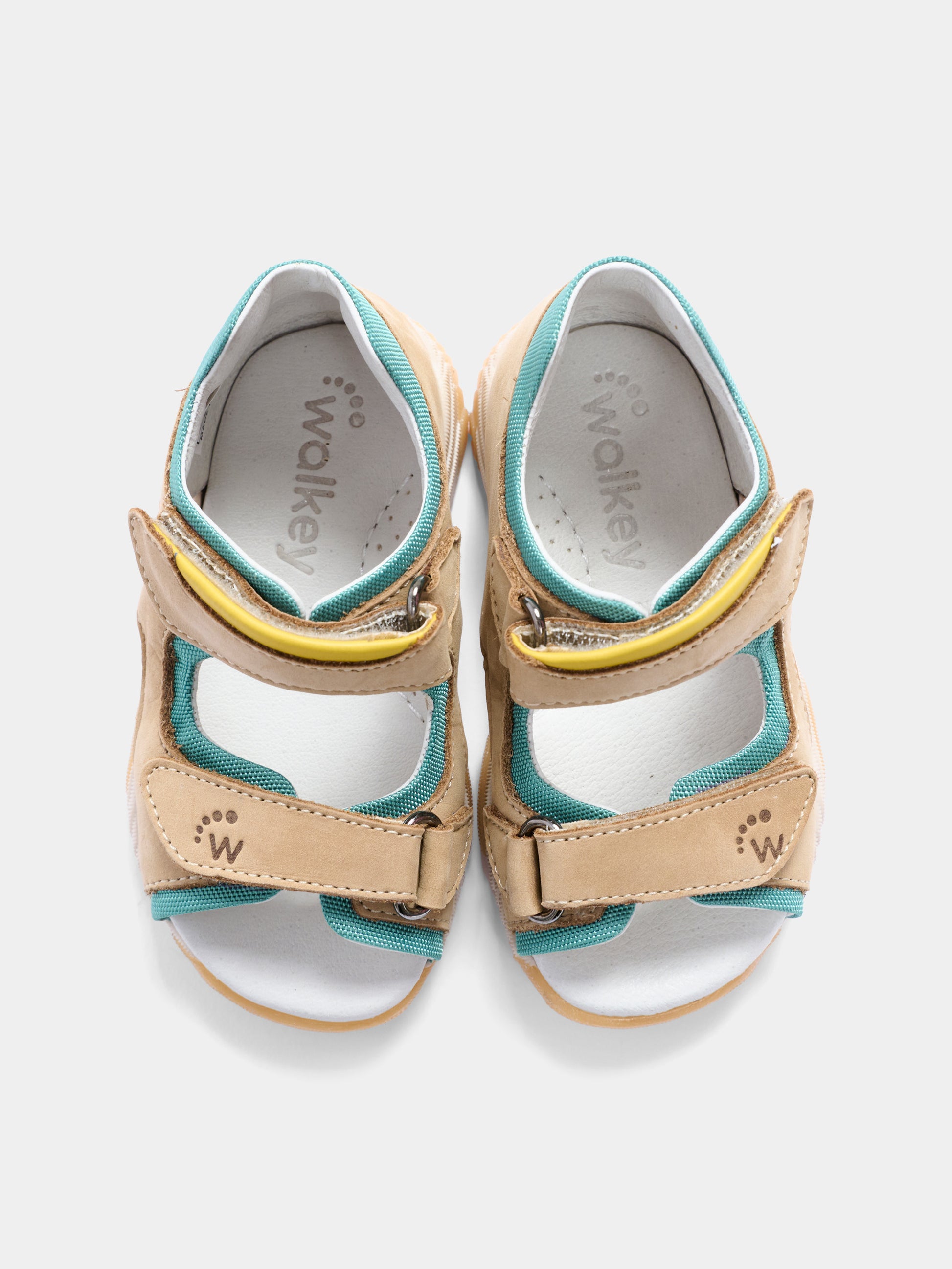 Sandali beige per bambino,Walkey,Y1B2 44054 0798Y147