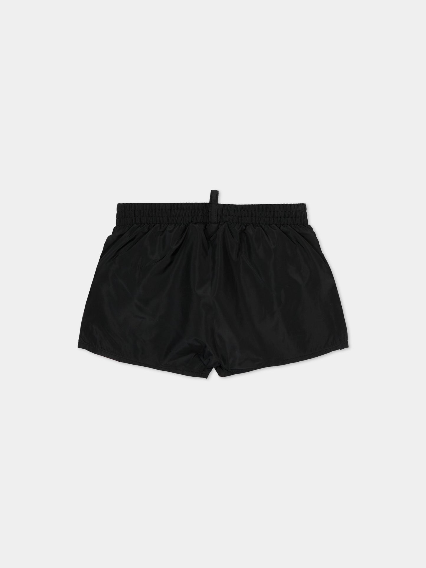 Boxer mare nero per neonato con logo,Dsquared2,DQ3310 D00QK DQ900