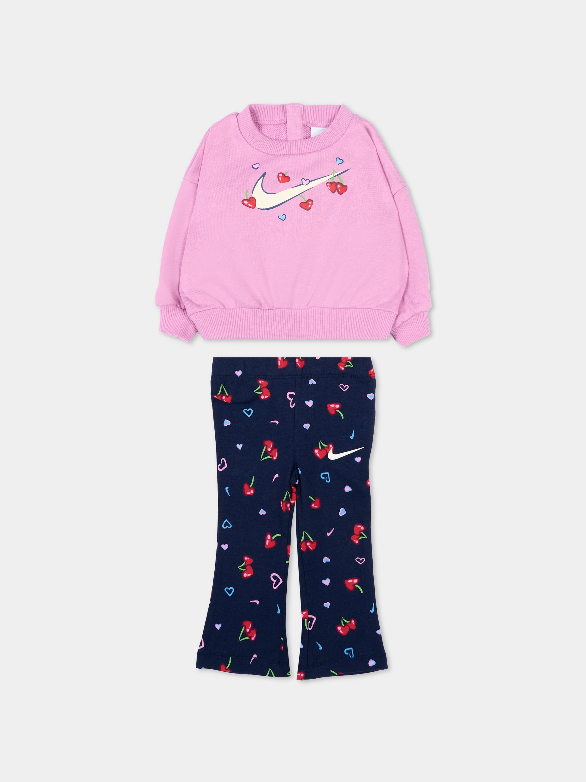 Completo sportivo multicolor per neonata,Nike,16N667 U90