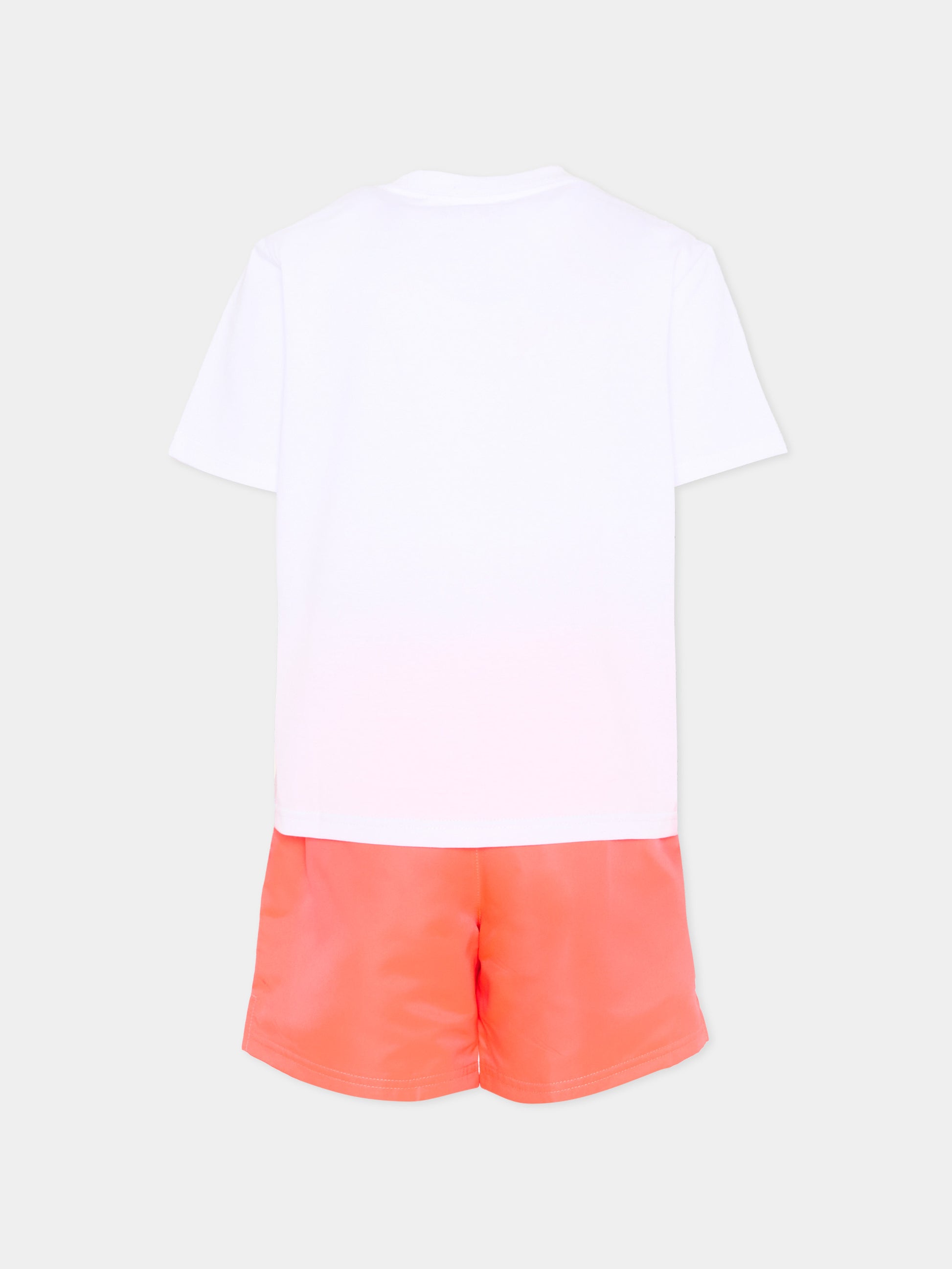 Completo sportivo multicolor per bambino con logo,Jordan,85D907 H07