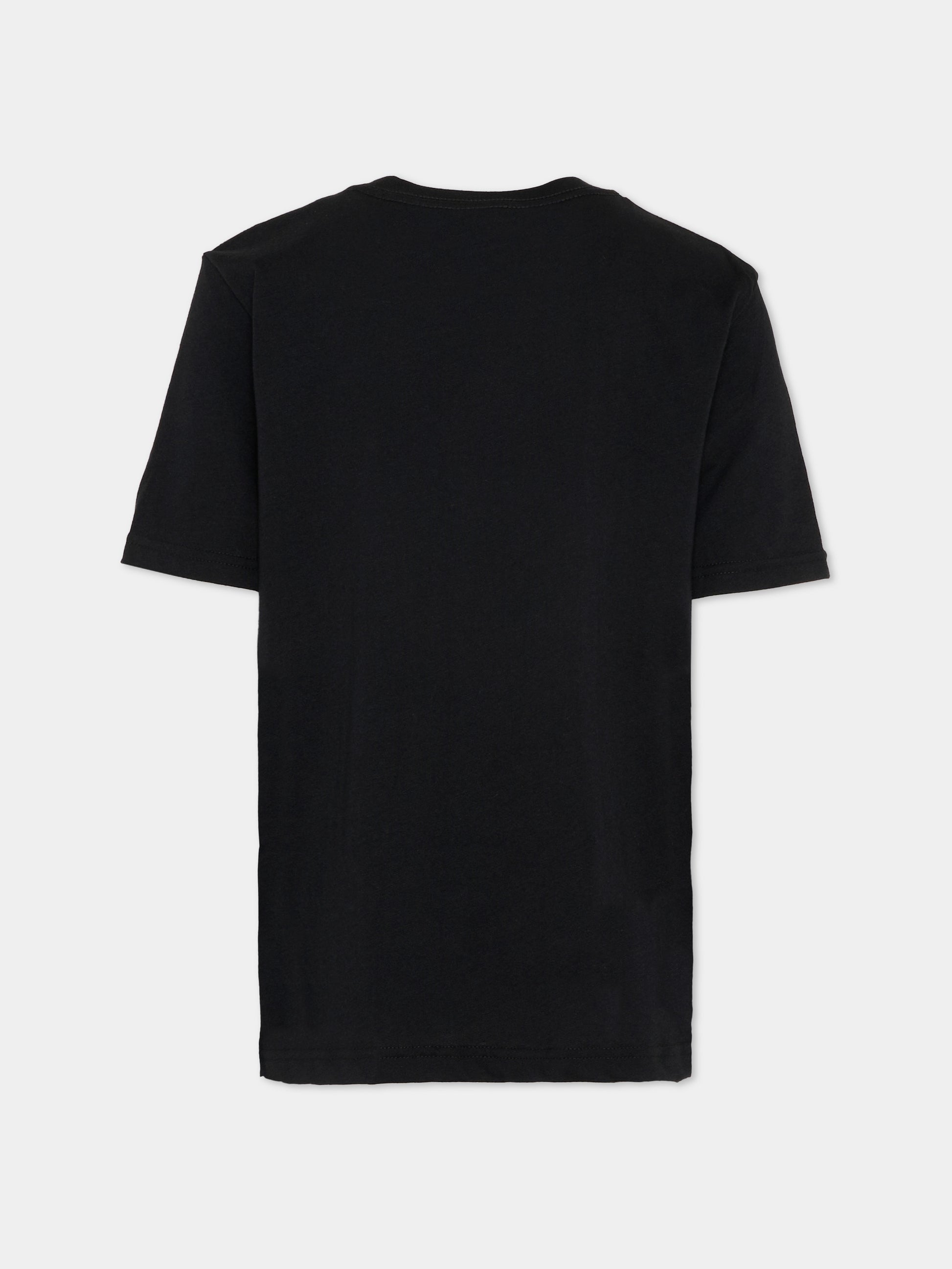 T-shirt nera per bambino con stampa,Jordan,95F629 023