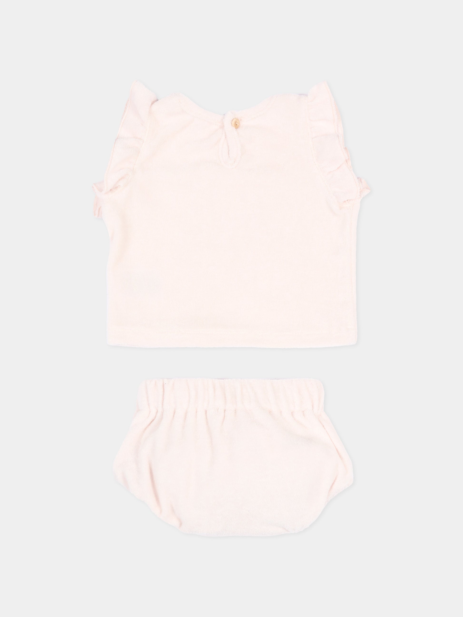 Completo sportivo rosa per neonata,Bamboom,1135TE00069 PINK BLOOM