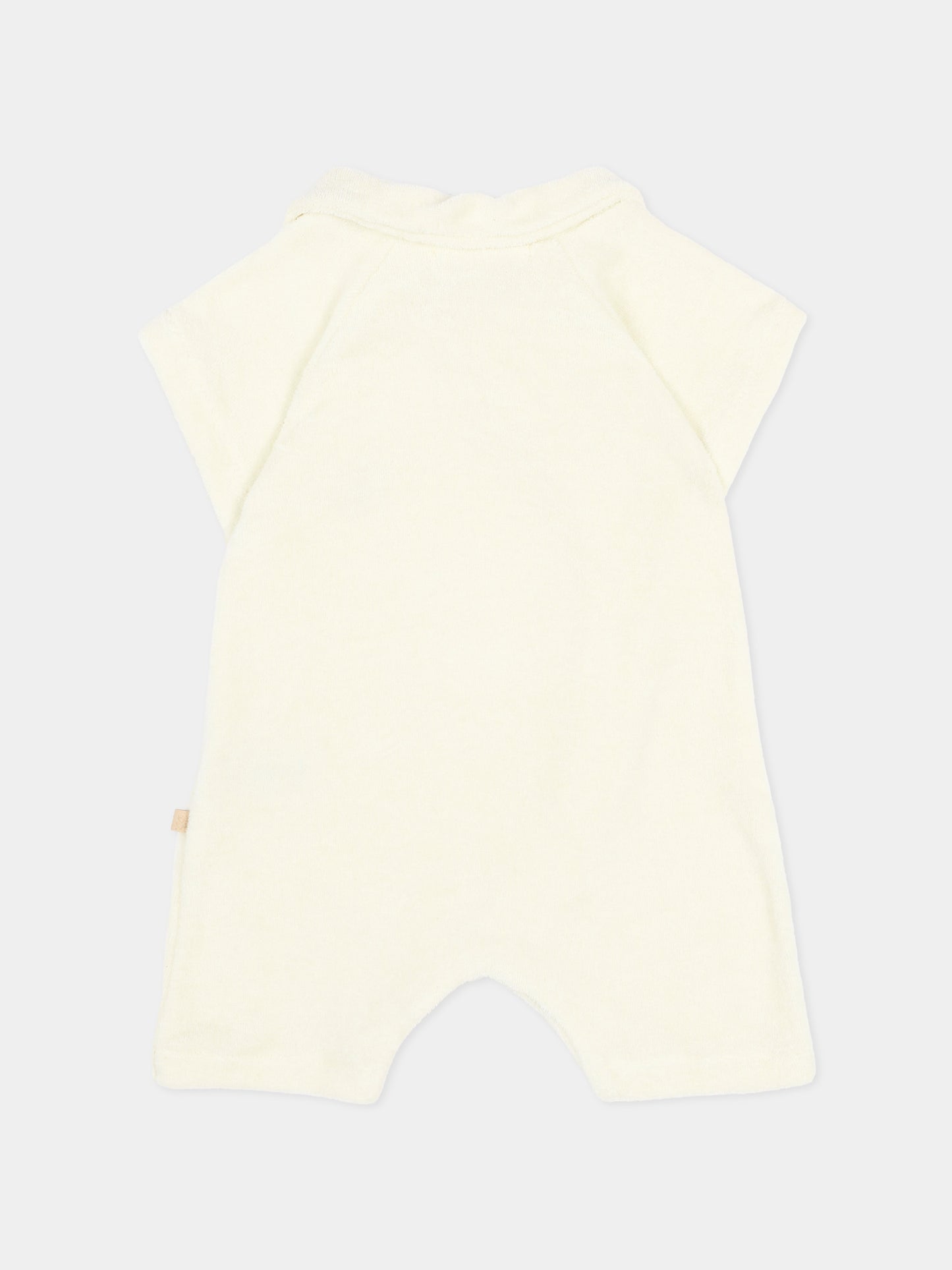 Tutina verde per neonato con orsetto,Bamboom,1149TE00069 MISTY ACQUA