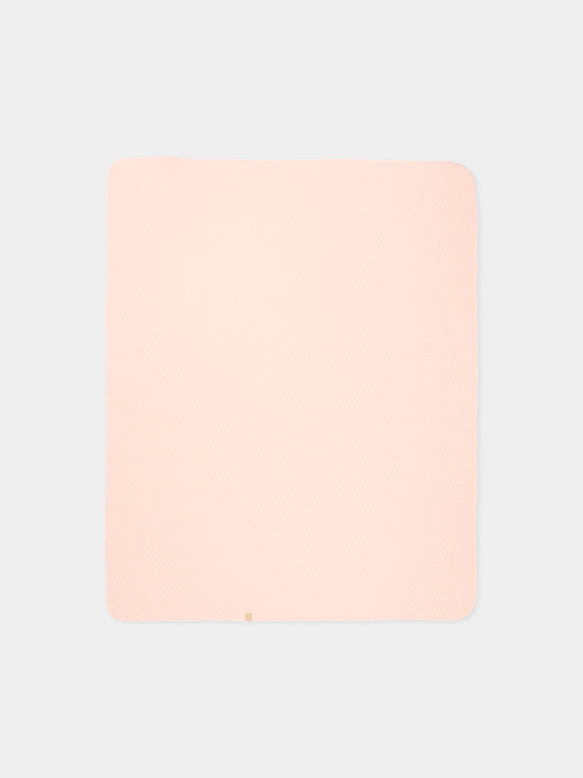 Coperta rosa per neonata,Bamboom,1155TE00073 PINK BLOOM