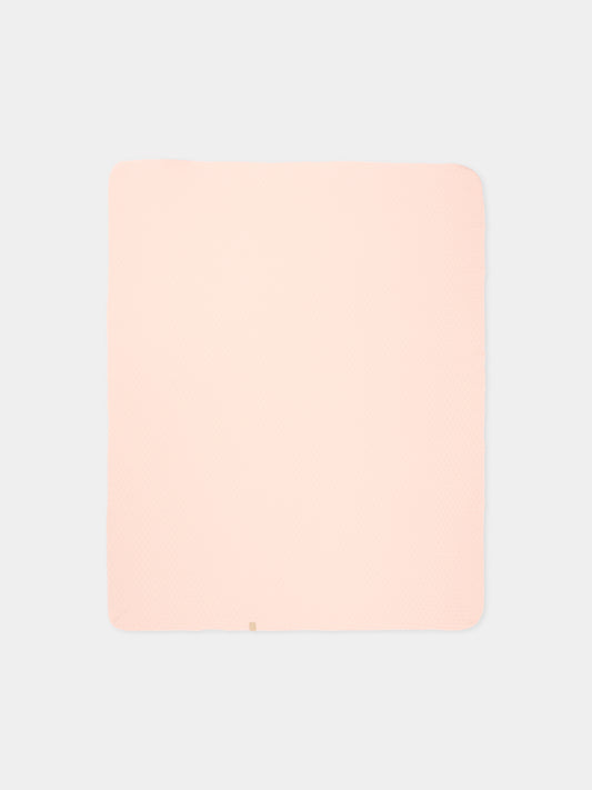 Coperta rosa per neonata,Bamboom,1155TE00073 PINK BLOOM