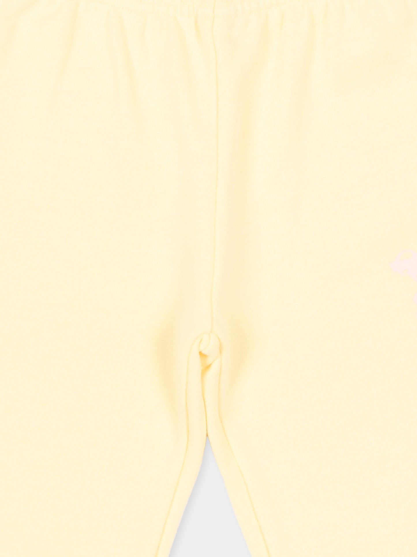 Pantaloni sportivi gialli per neonata con logo,Palm Angels,PGXD002S26FLE001 020