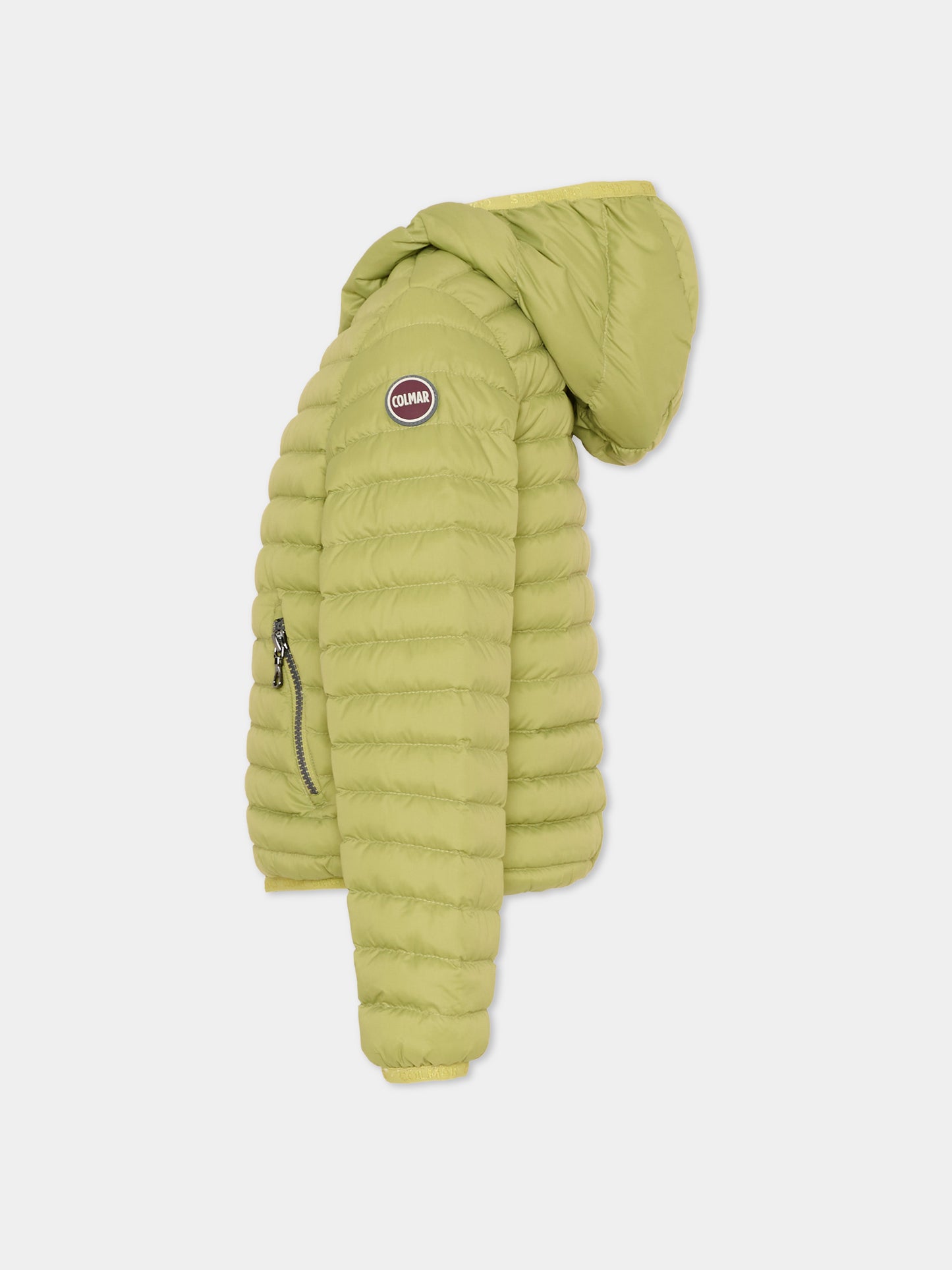 Piumino verde per bambino con logo,Colmar Originals Kids,3487A 8VX 727