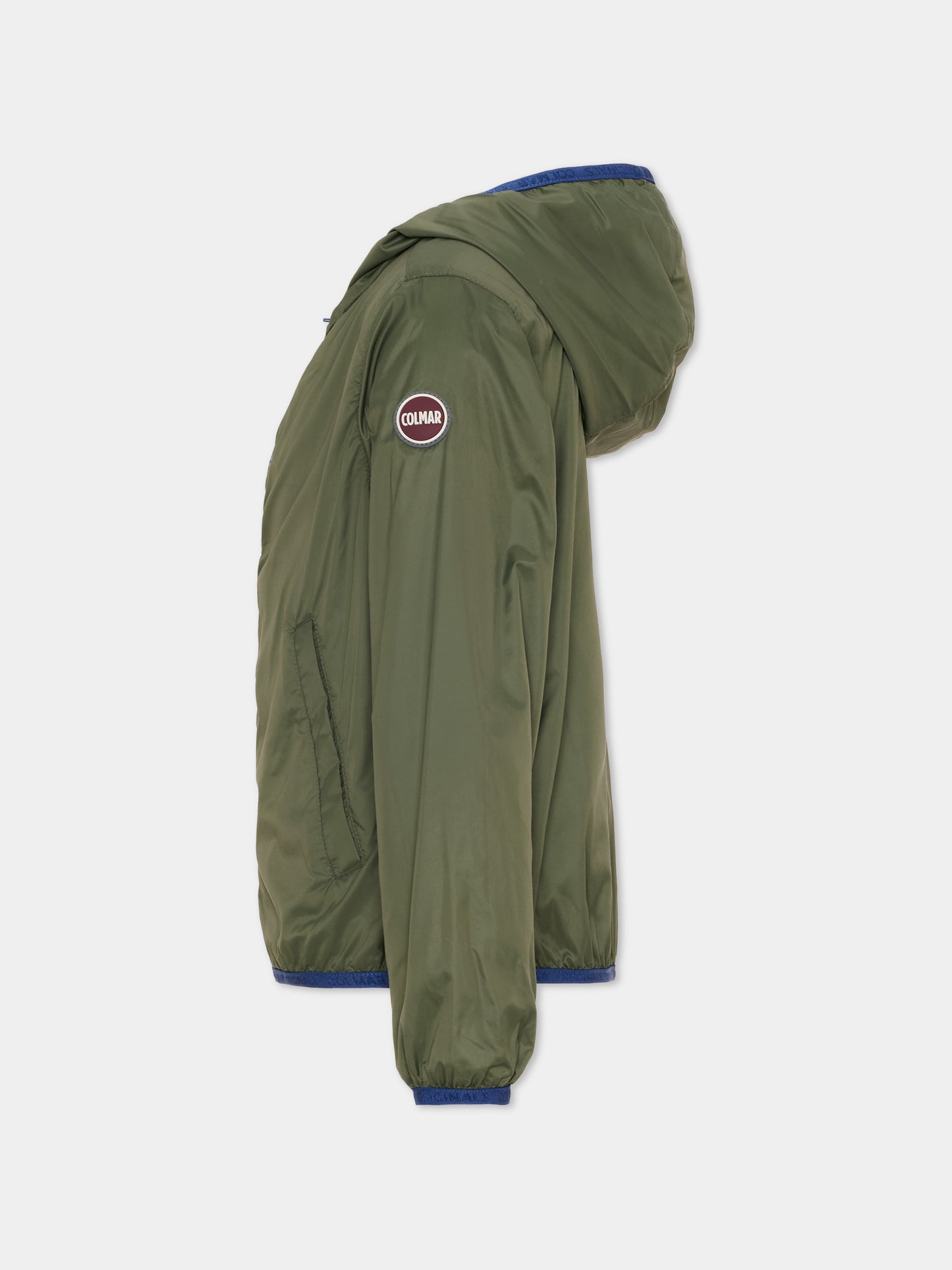 Giacca a vento blu per bambino con logo,Colmar Originals Kids,3906A 8VX 432