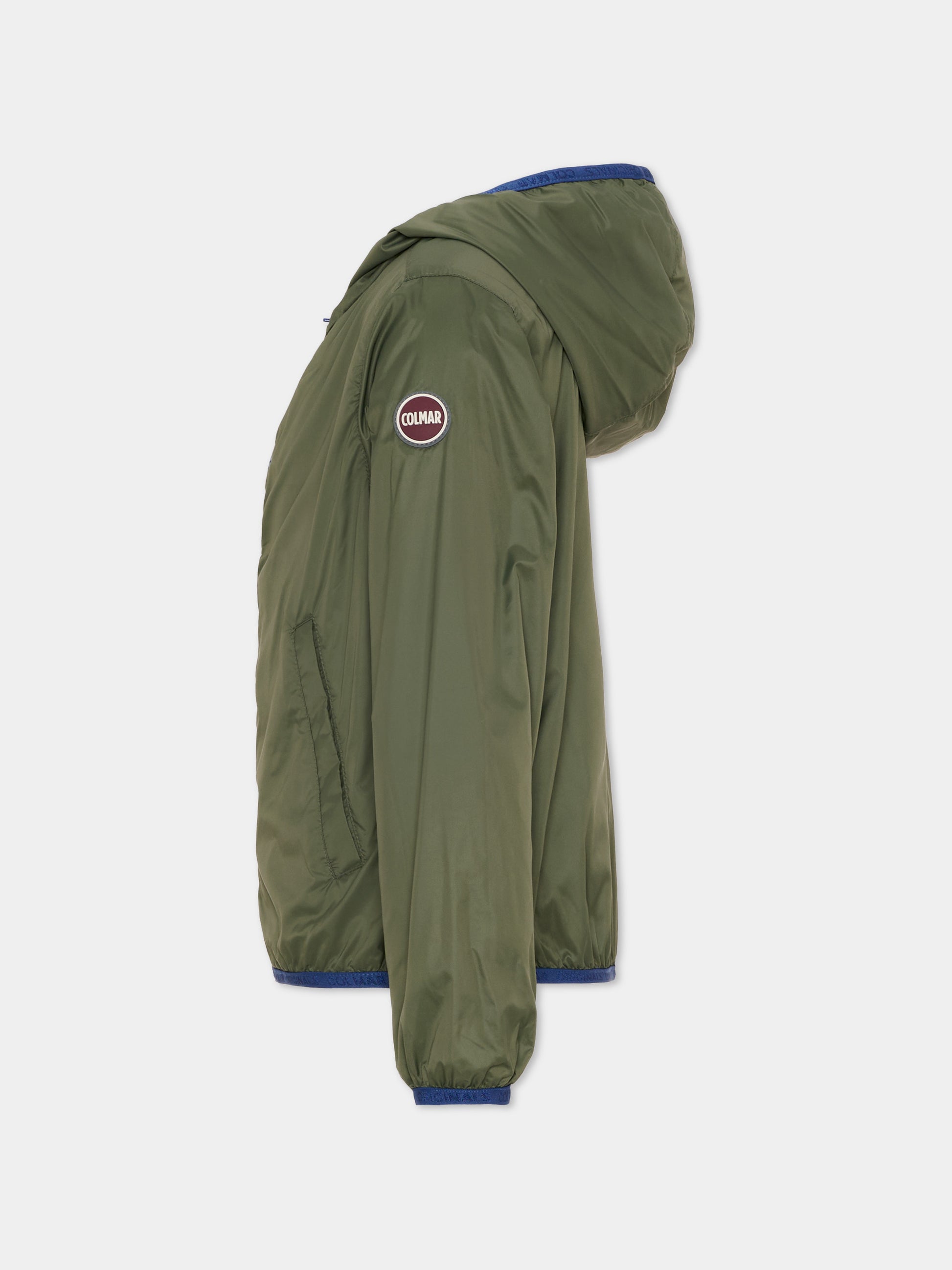 Giacca a vento blu per bambino con logo,Colmar Originals Kids,3906A 8VX 432