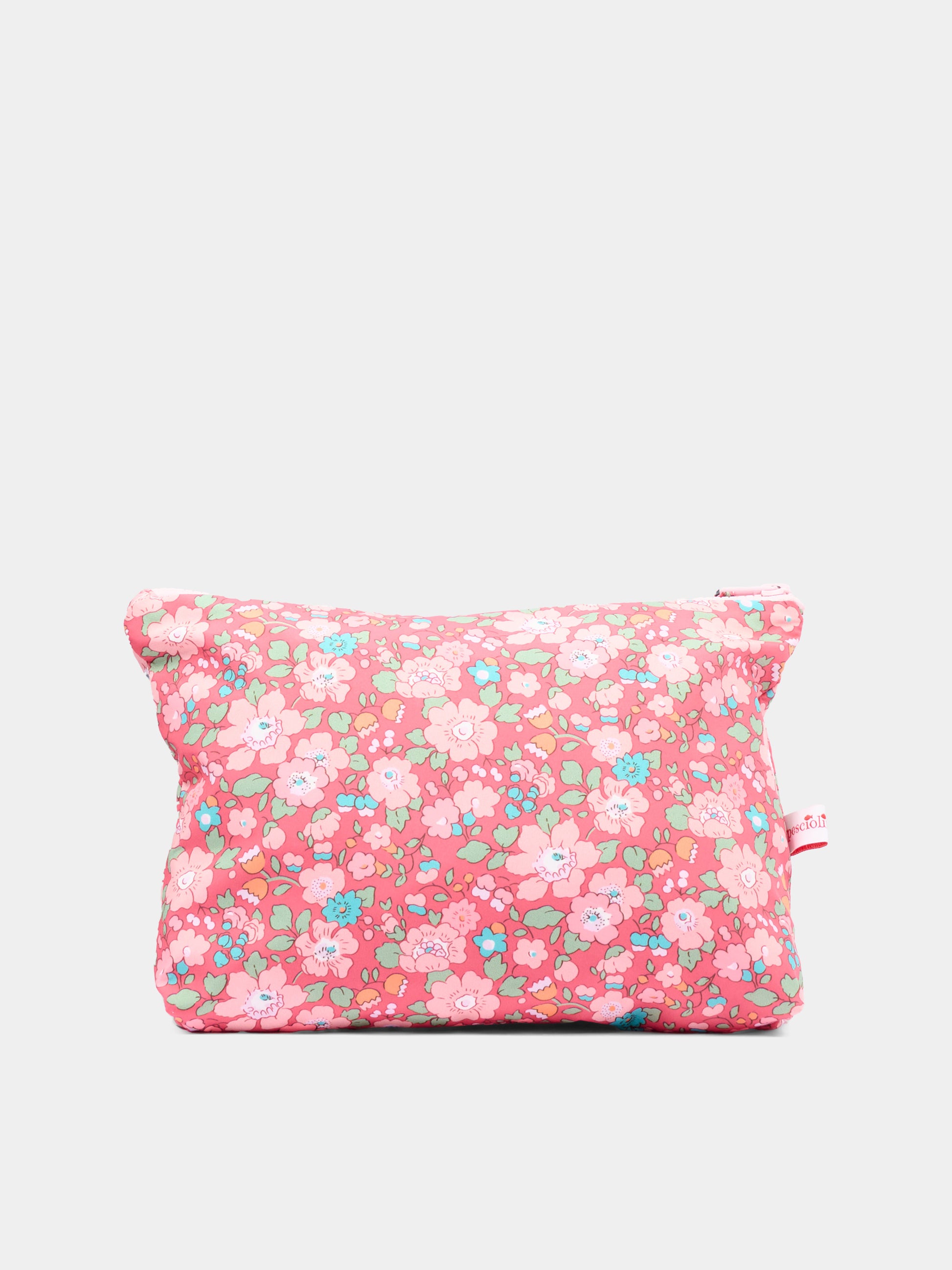 Pochette fucscia per bambina floreale,Pesciolino Rosso,BRS PO 02 S 182