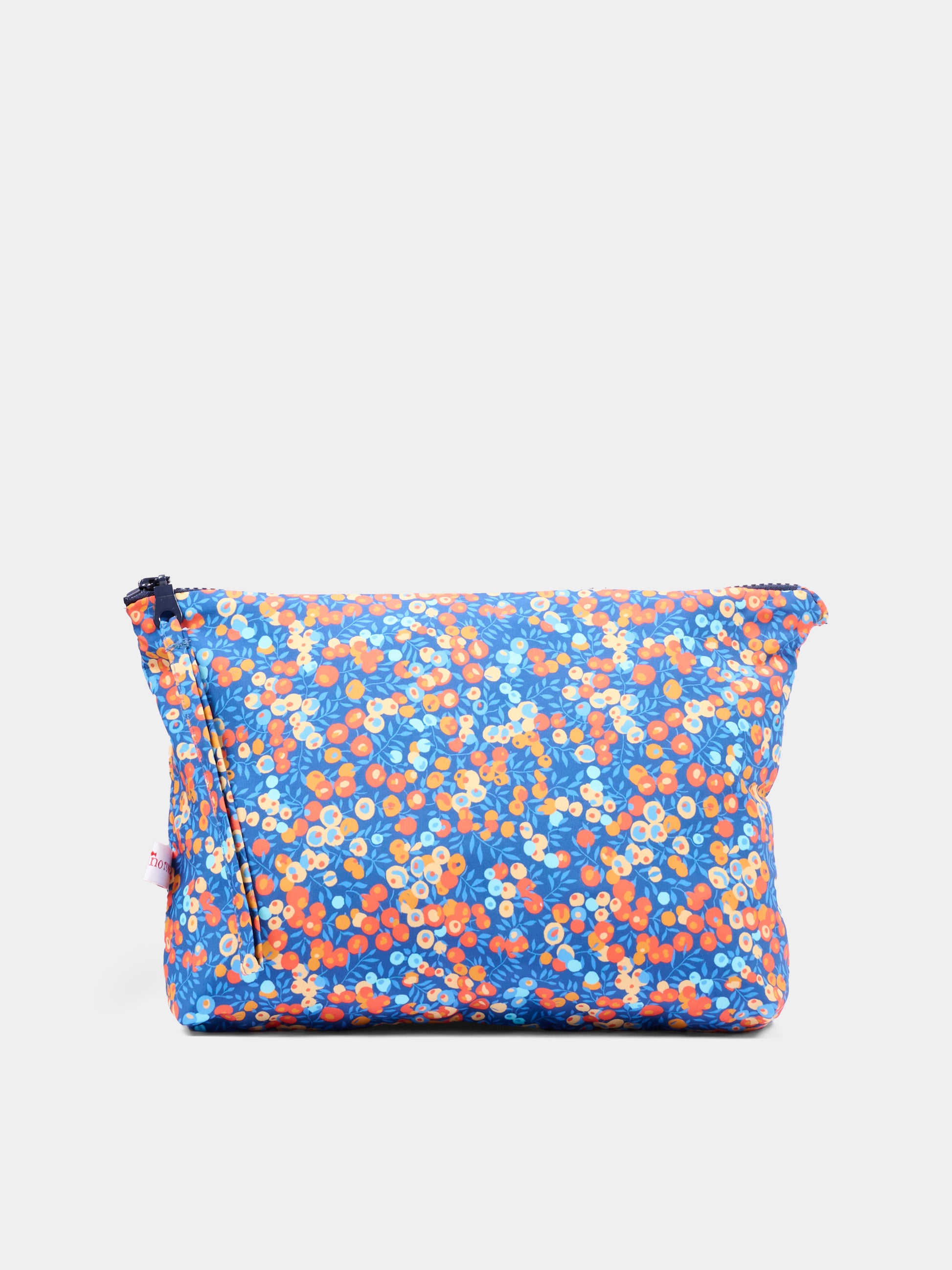 Pochette blu per bambina floreale,Pesciolino Rosso,BRS PO 02 S 194