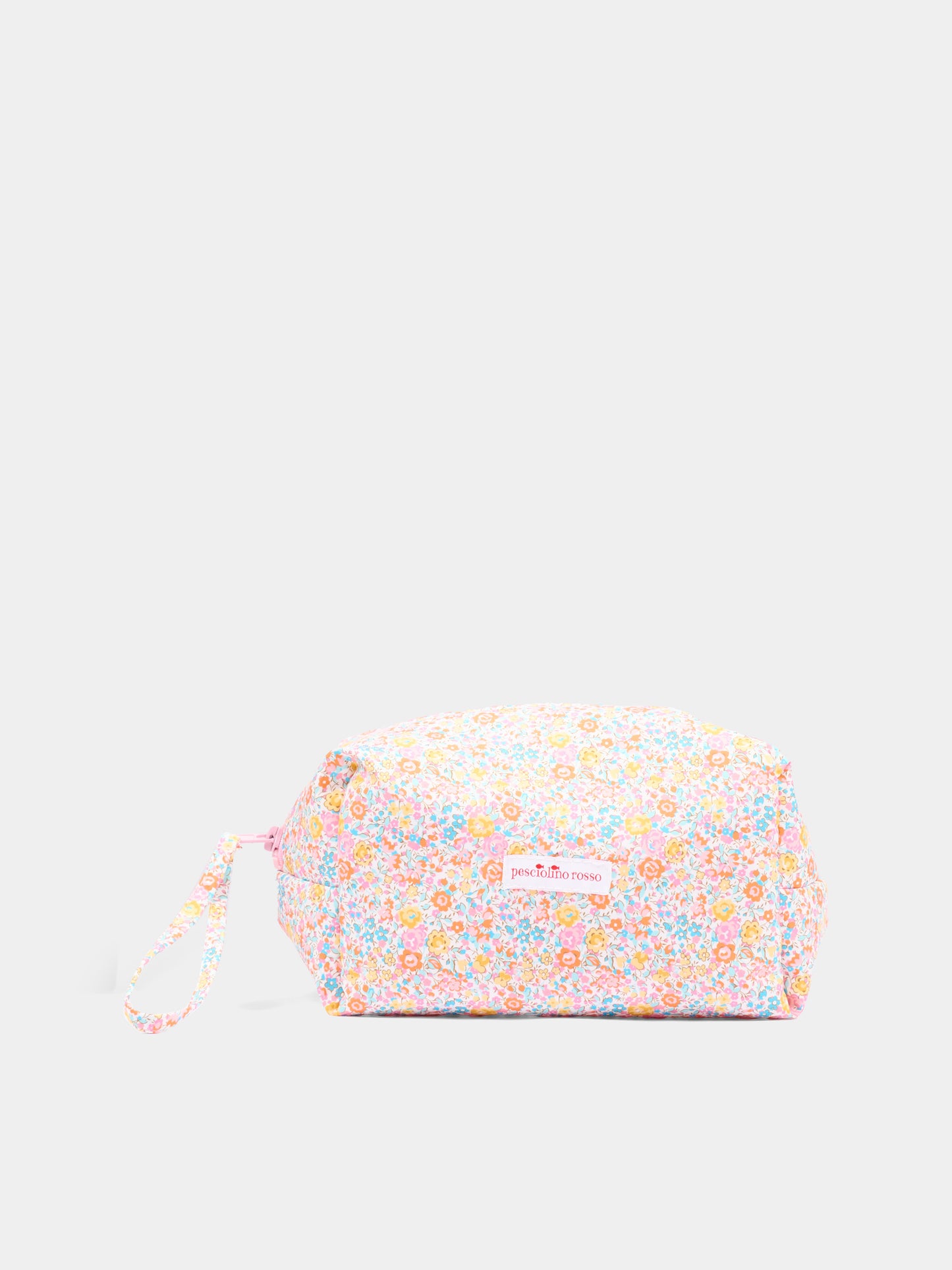 Pochette fucsia floreale per bambina,Pesciolino Rosso,BRS BA 05 S 185