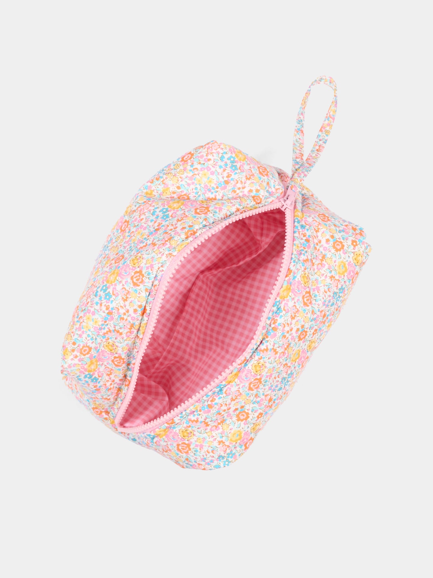 Pochette fucsia floreale per bambina,Pesciolino Rosso,BRS BA 05 S 185
