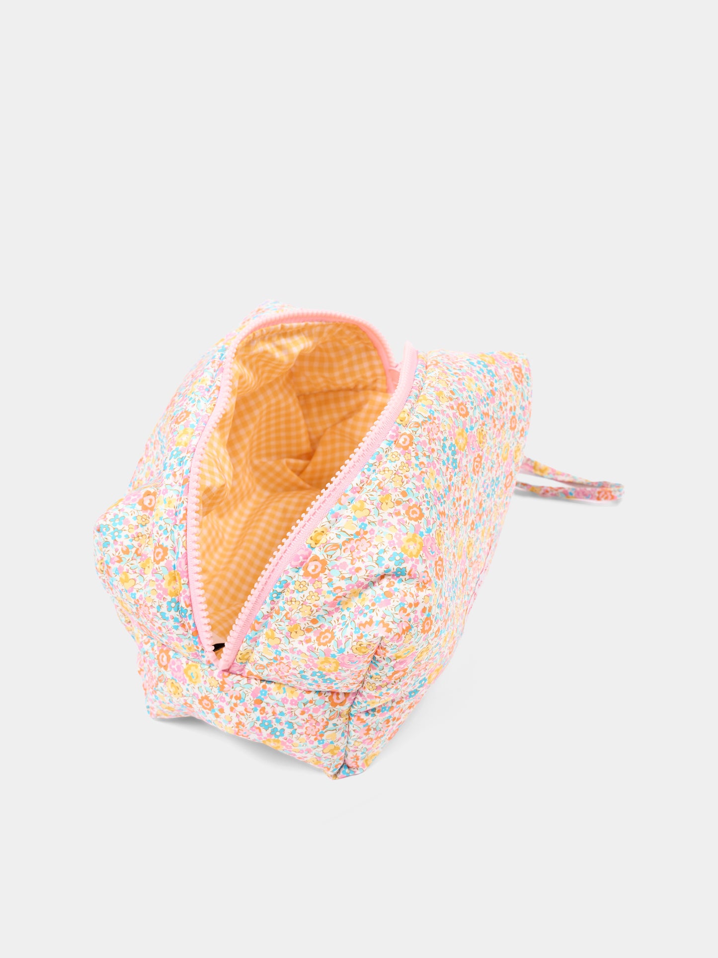 Pochette gialla per bambina floreale,Pesciolino Rosso,BRS BA 04 S 186